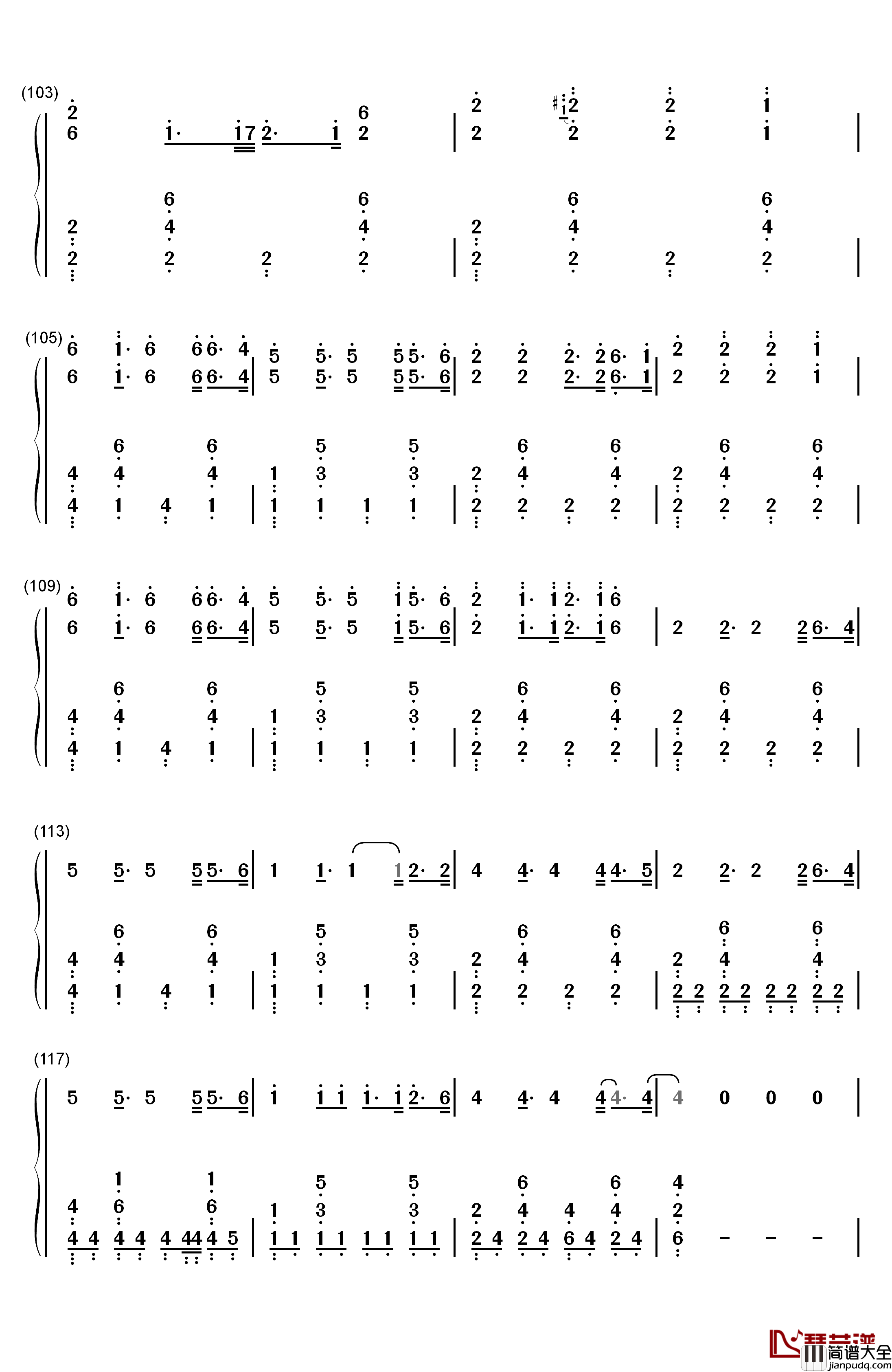 Frontier钢琴简谱_数字双手_Cargo