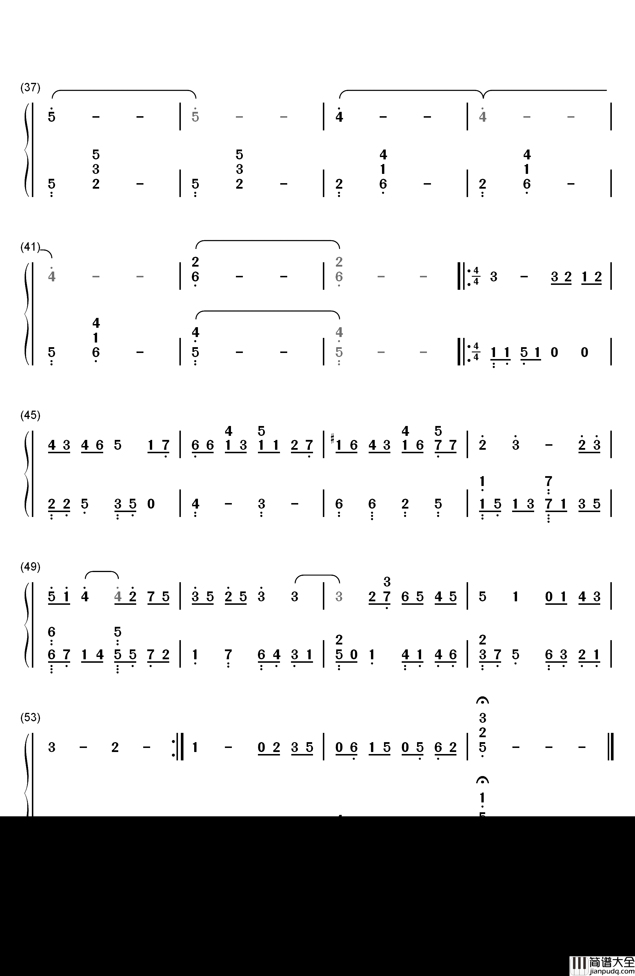 Childhood_and_Manhood钢琴简谱_数字双手_Ennio_Morricone