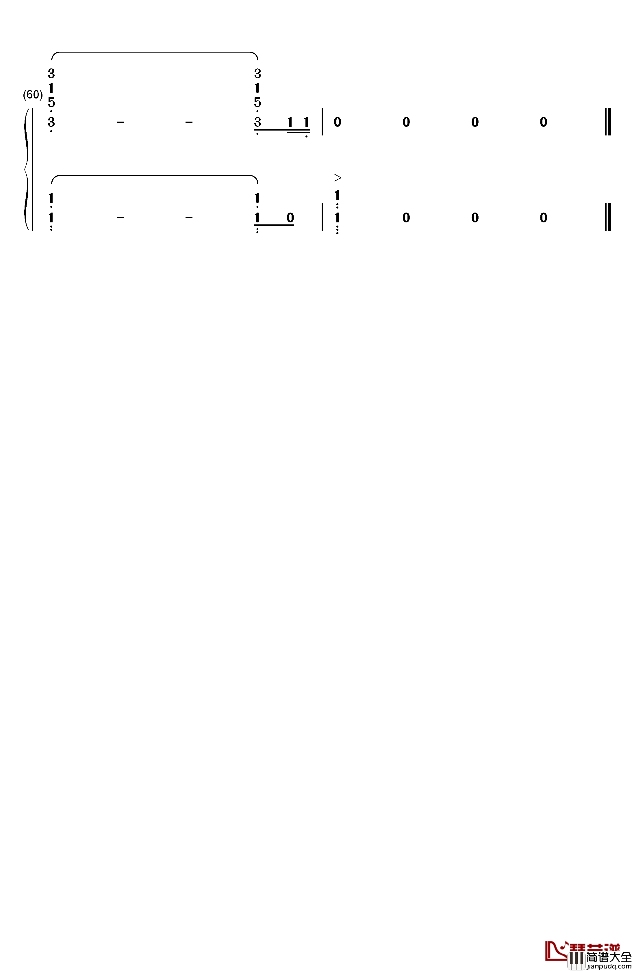 ふたりの羽根钢琴简谱_数字双手_YURiKA