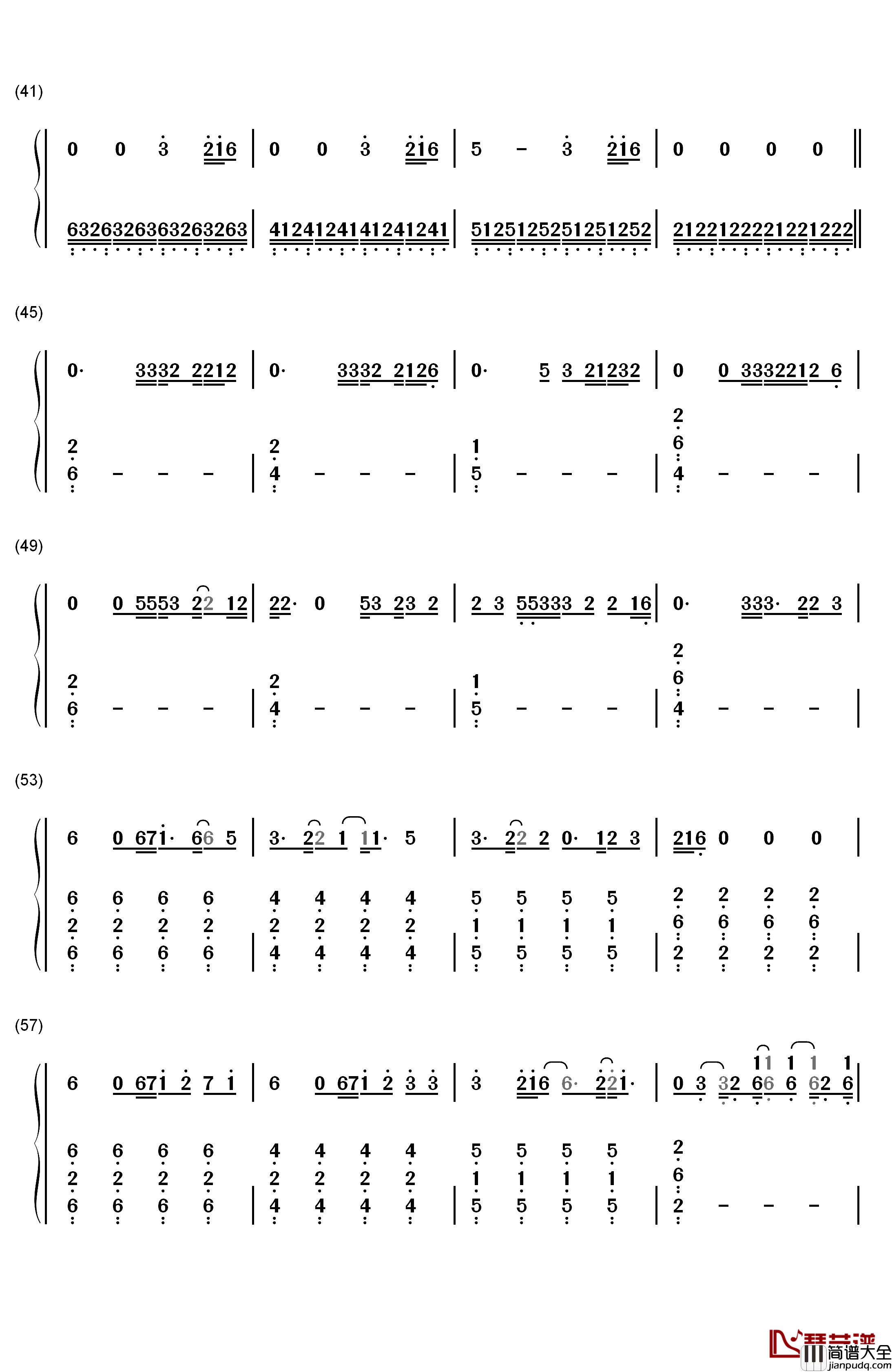 Bloodstream钢琴简谱_数字双手_Ed_Sheeran