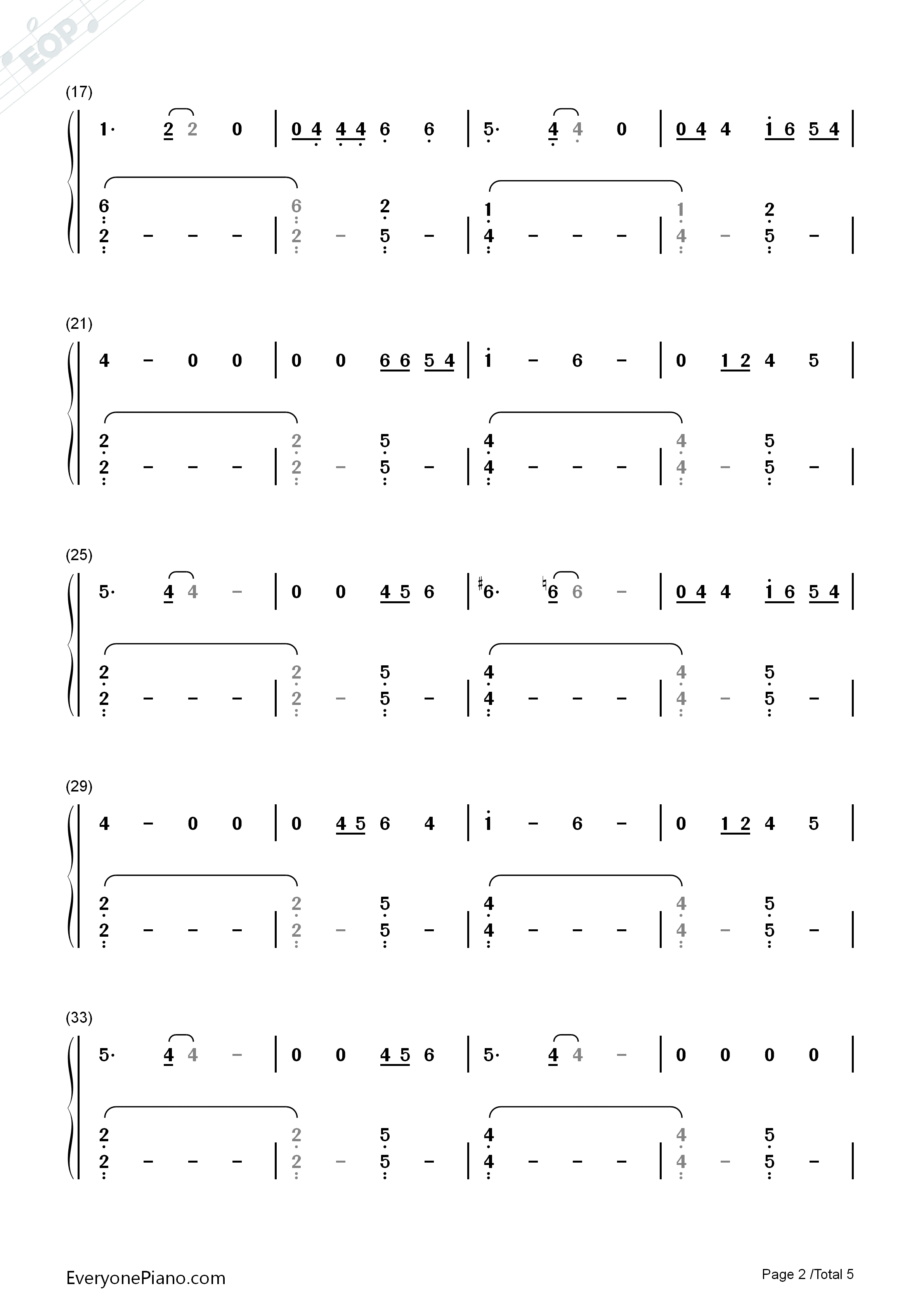 Torches钢琴简谱_张杰演唱