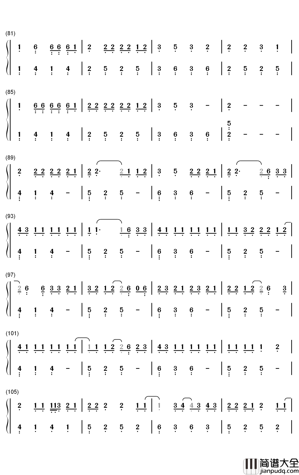 Caramelo钢琴简谱_数字双手_Ozuna