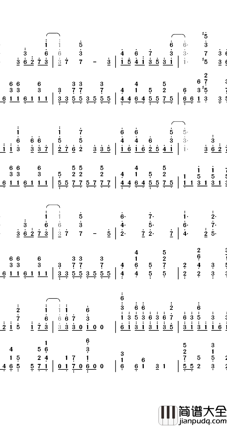 微热からMystery钢琴简谱_数字双手_Lily_White