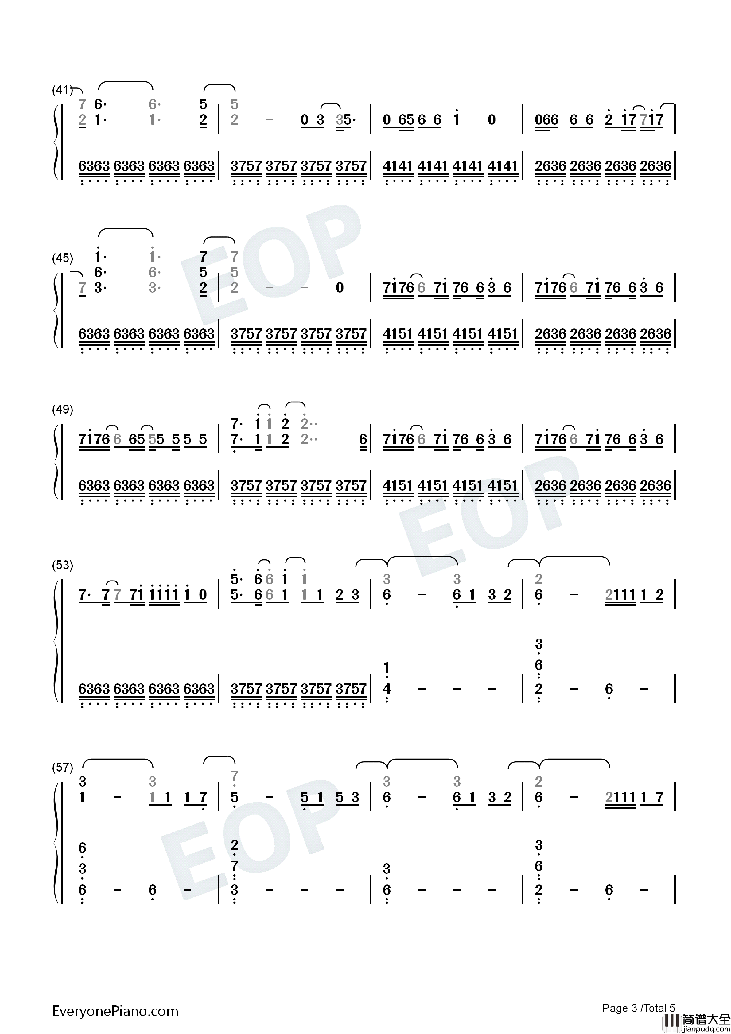 Decode钢琴简谱_Paramore演唱