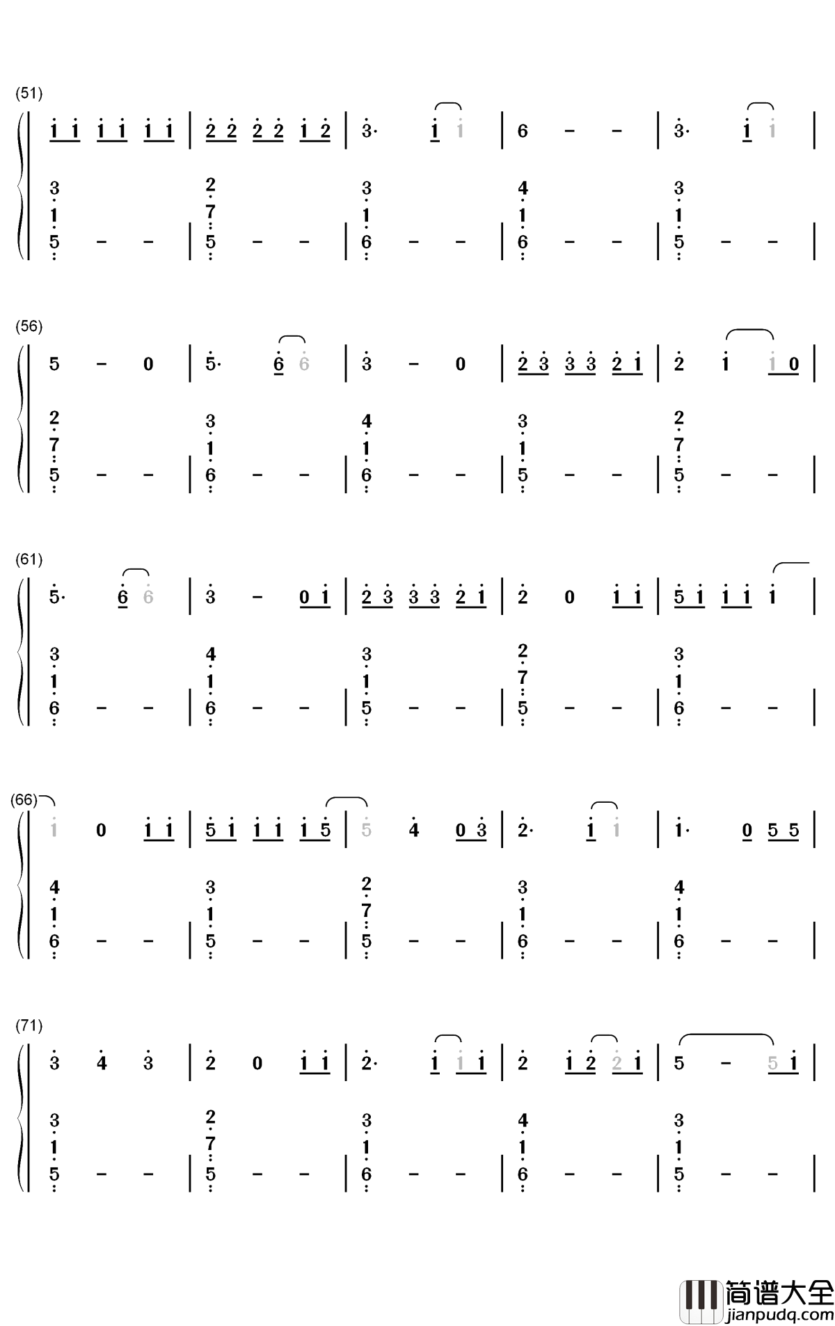 Mikrokosmos钢琴简谱_数字双手_防弹少年团