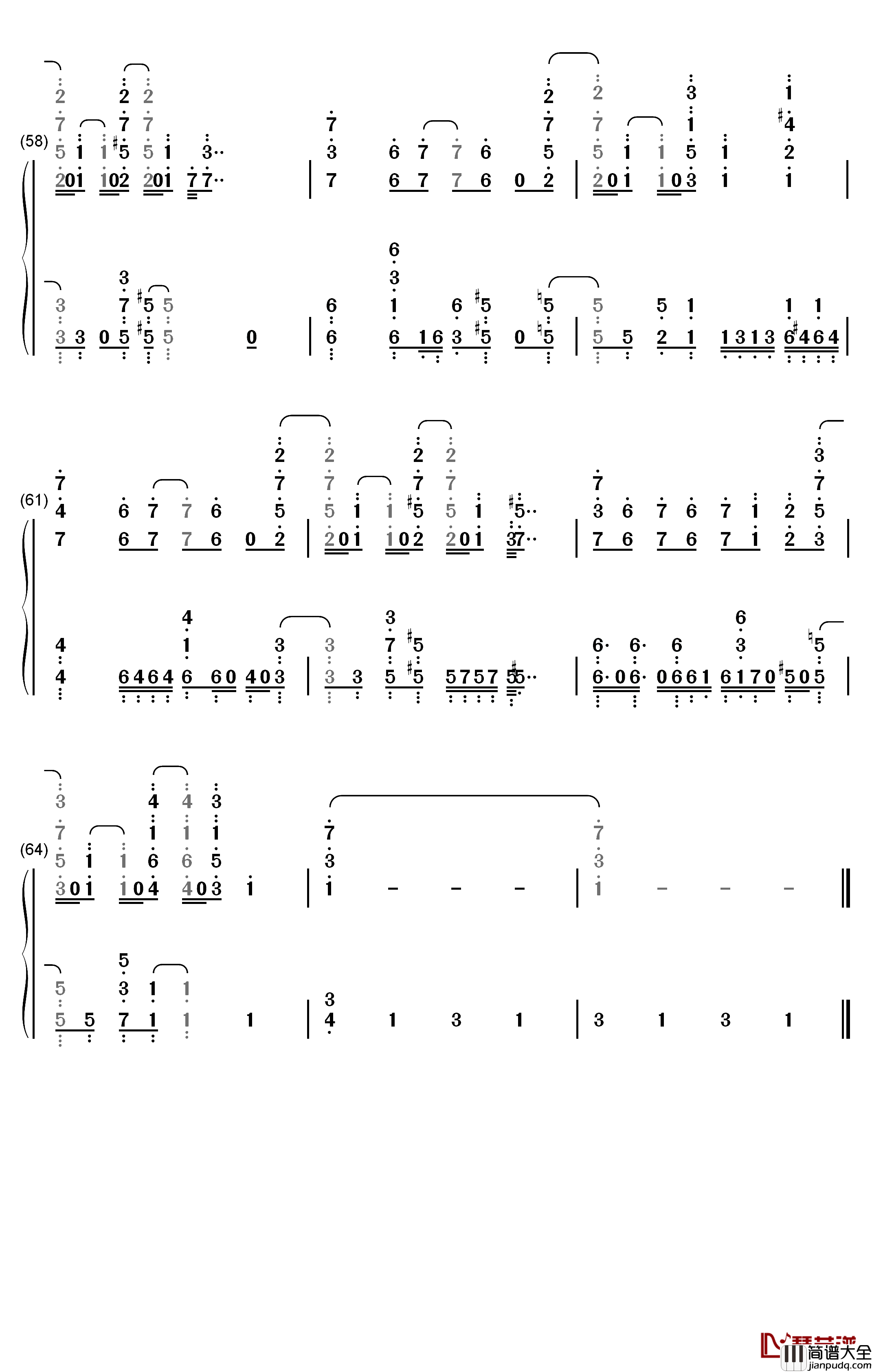 Share_the_light钢琴简谱_数字双手_Run_Girls__Run！