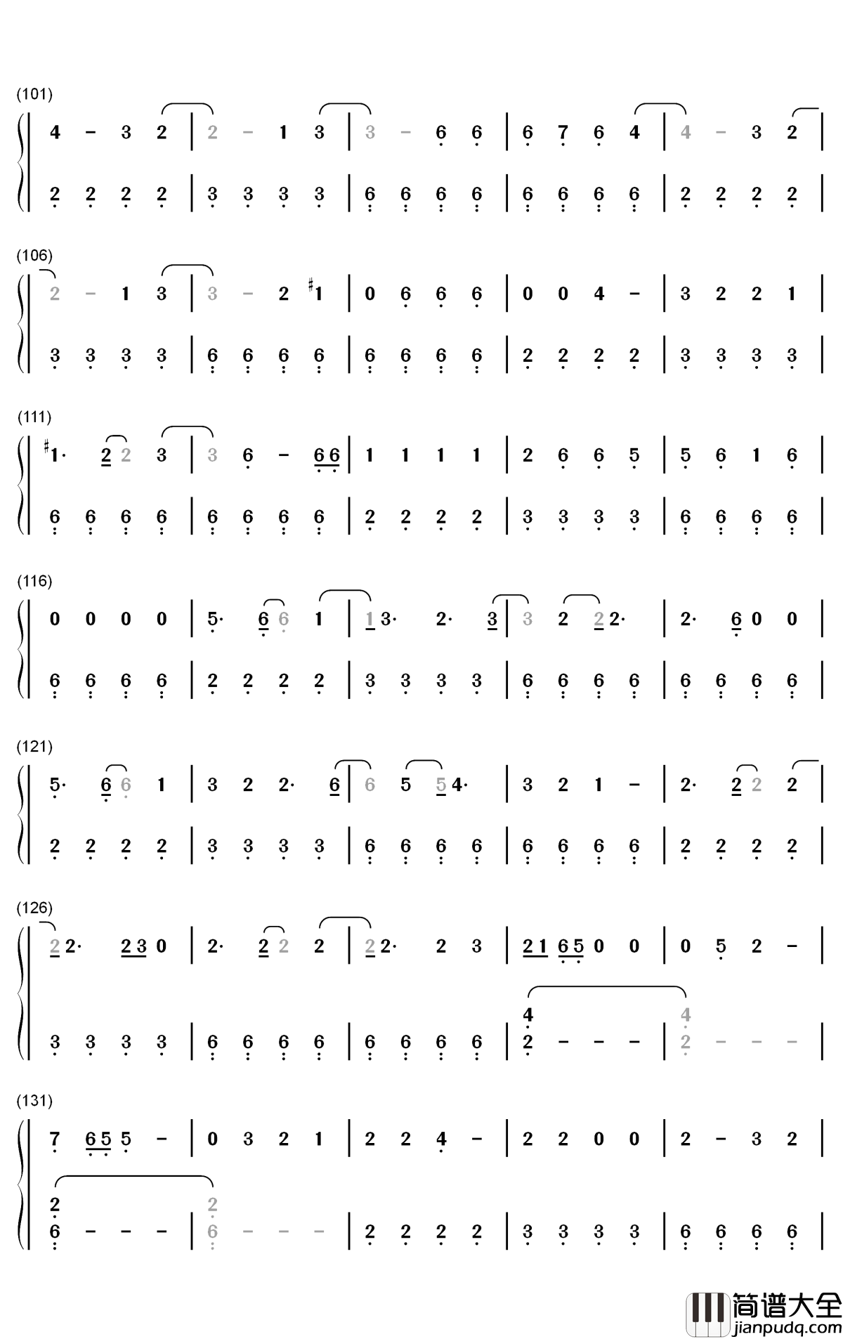 The_Other_Side钢琴简谱_数字双手_SZA_Justin_Timberlake