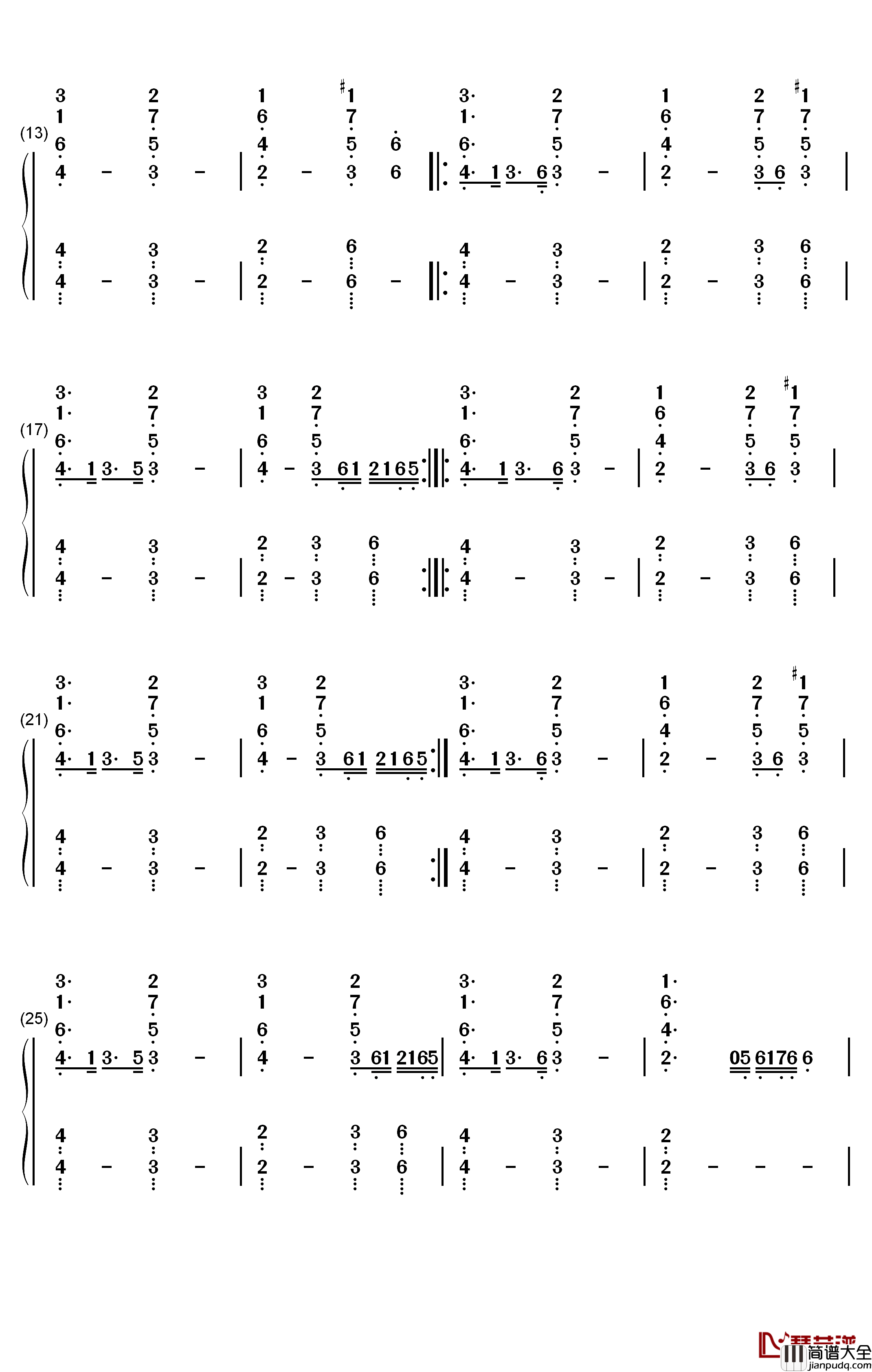 Hands_On钢琴简谱_数字双手_Kanye_West_Fred_Hammond