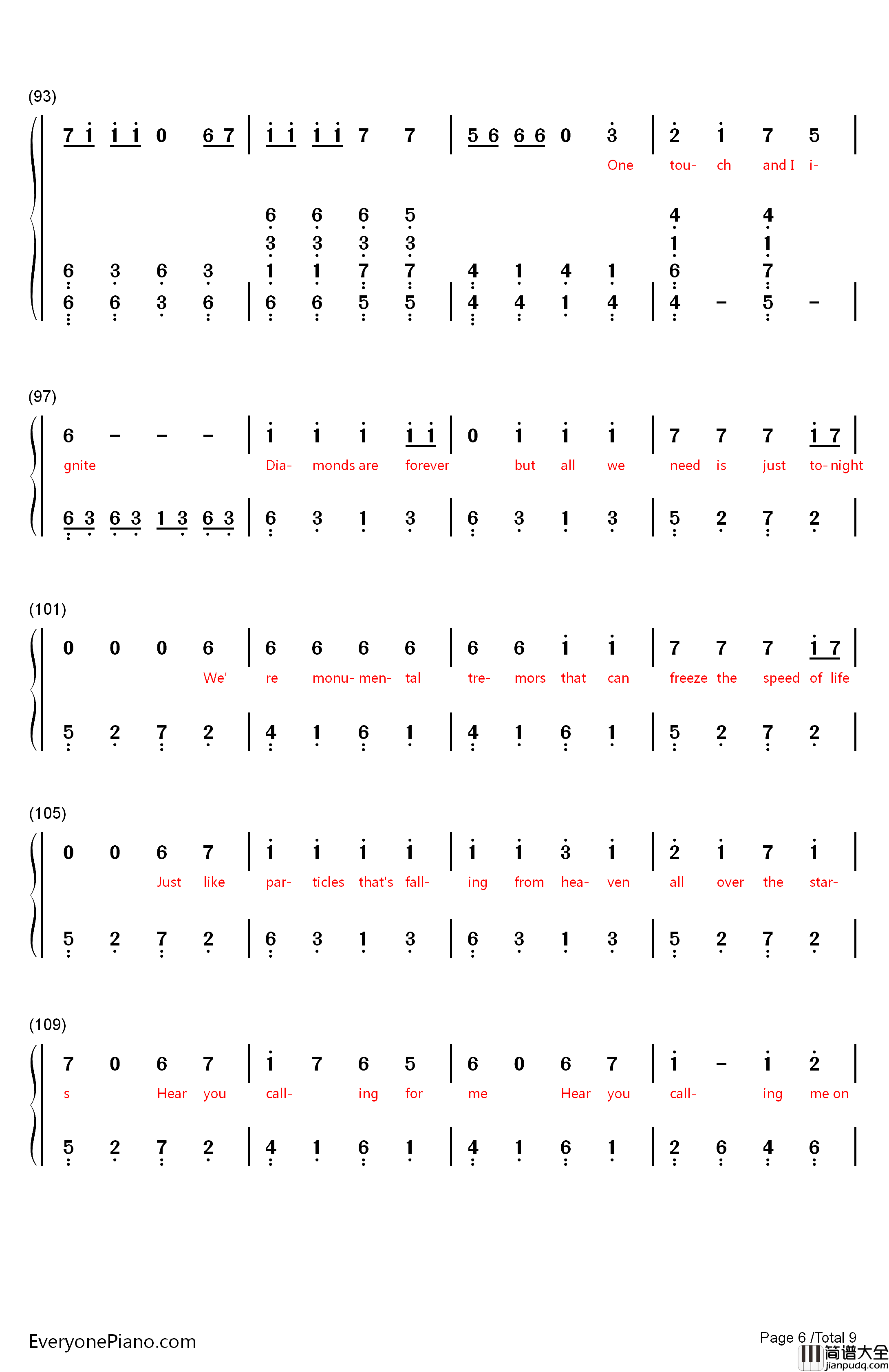 Ignite钢琴简谱_数字双手_Alan_Walker