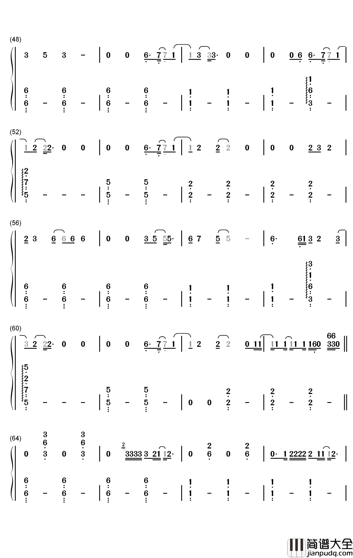 Simmer钢琴简谱_数字双手_Hayley_Williams