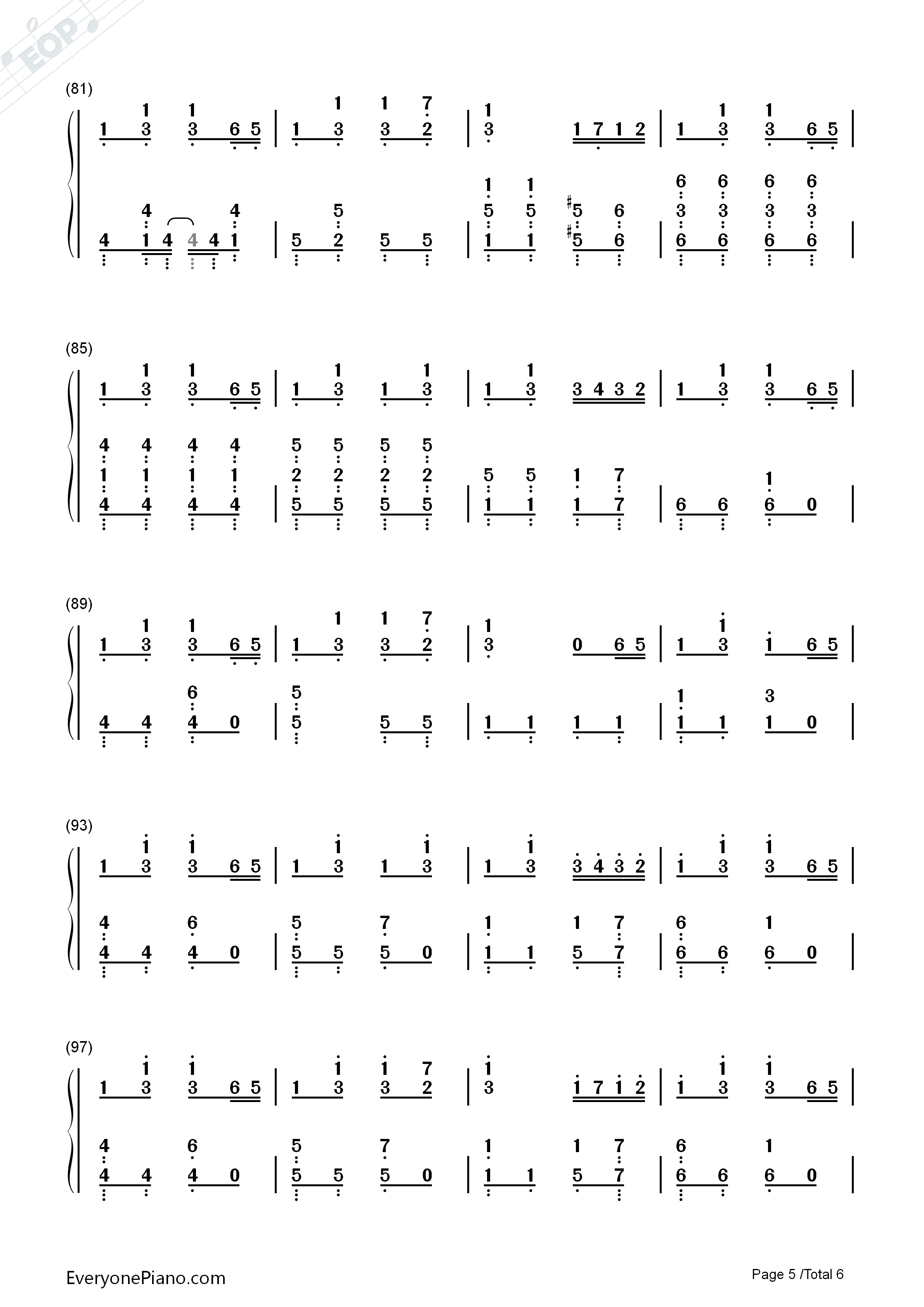 ねこふんじゃった钢琴简谱_未知演唱