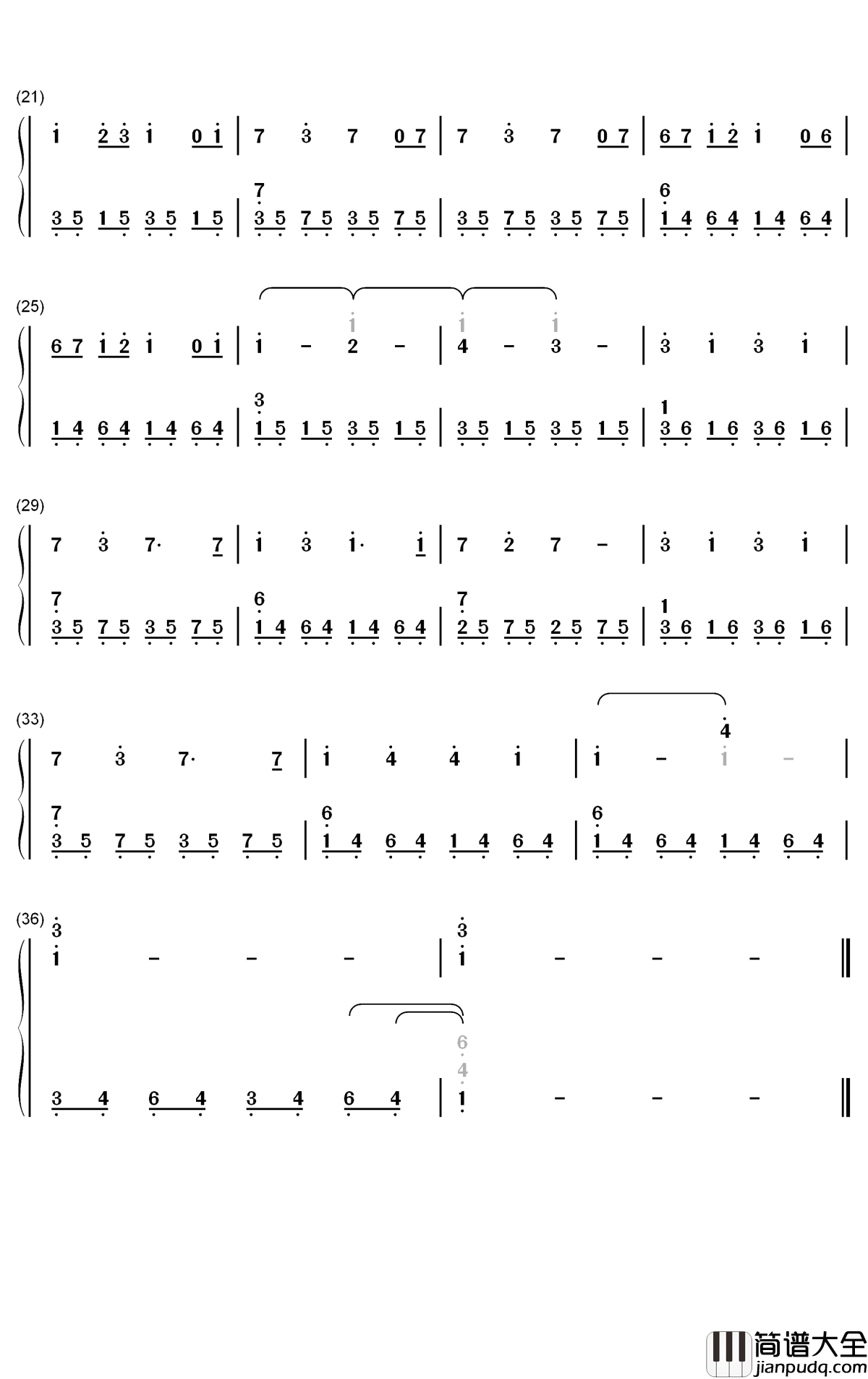 Sigriswil简谱_数字双手_金景熙