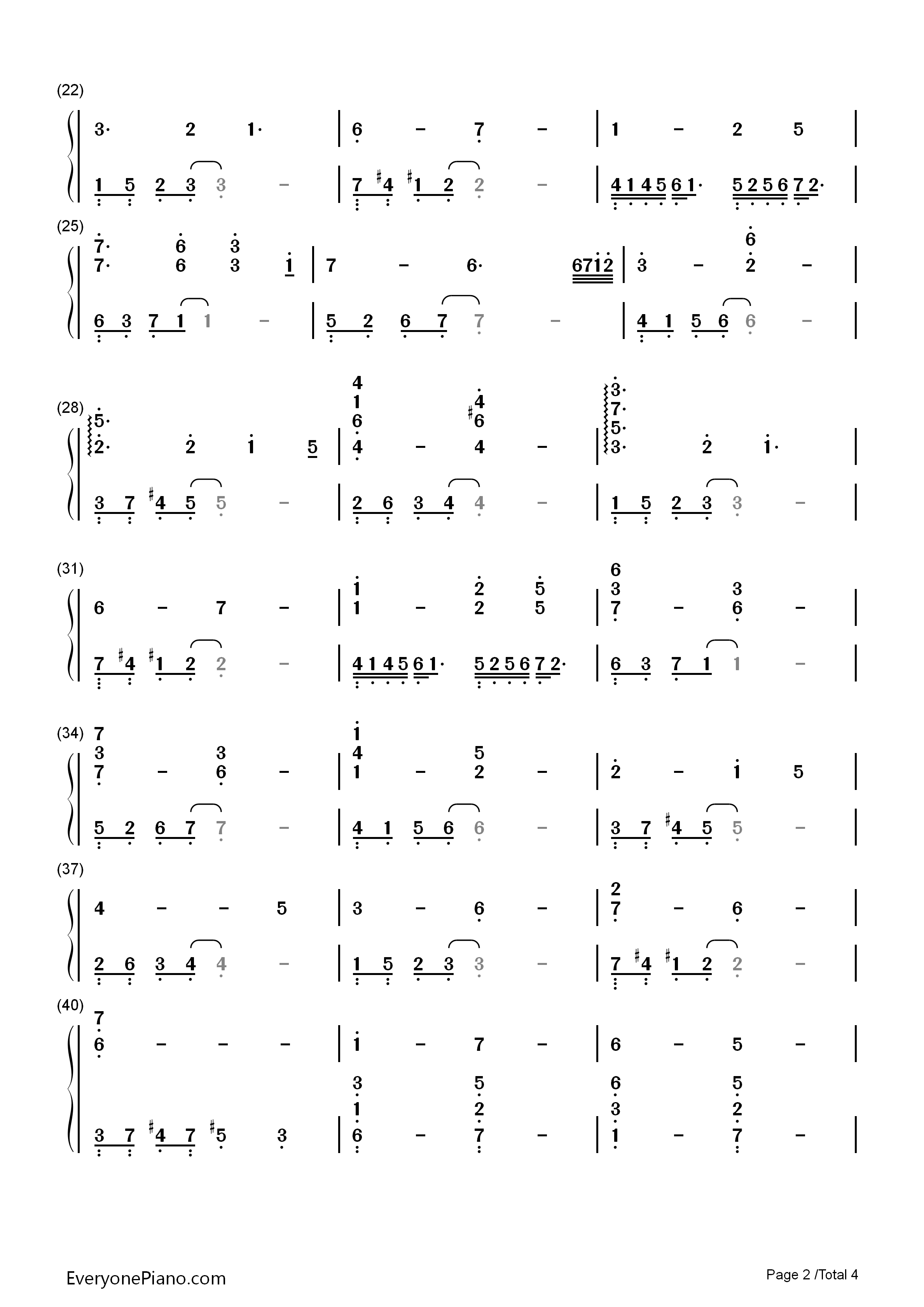 間の楔钢琴简谱_间之楔演唱