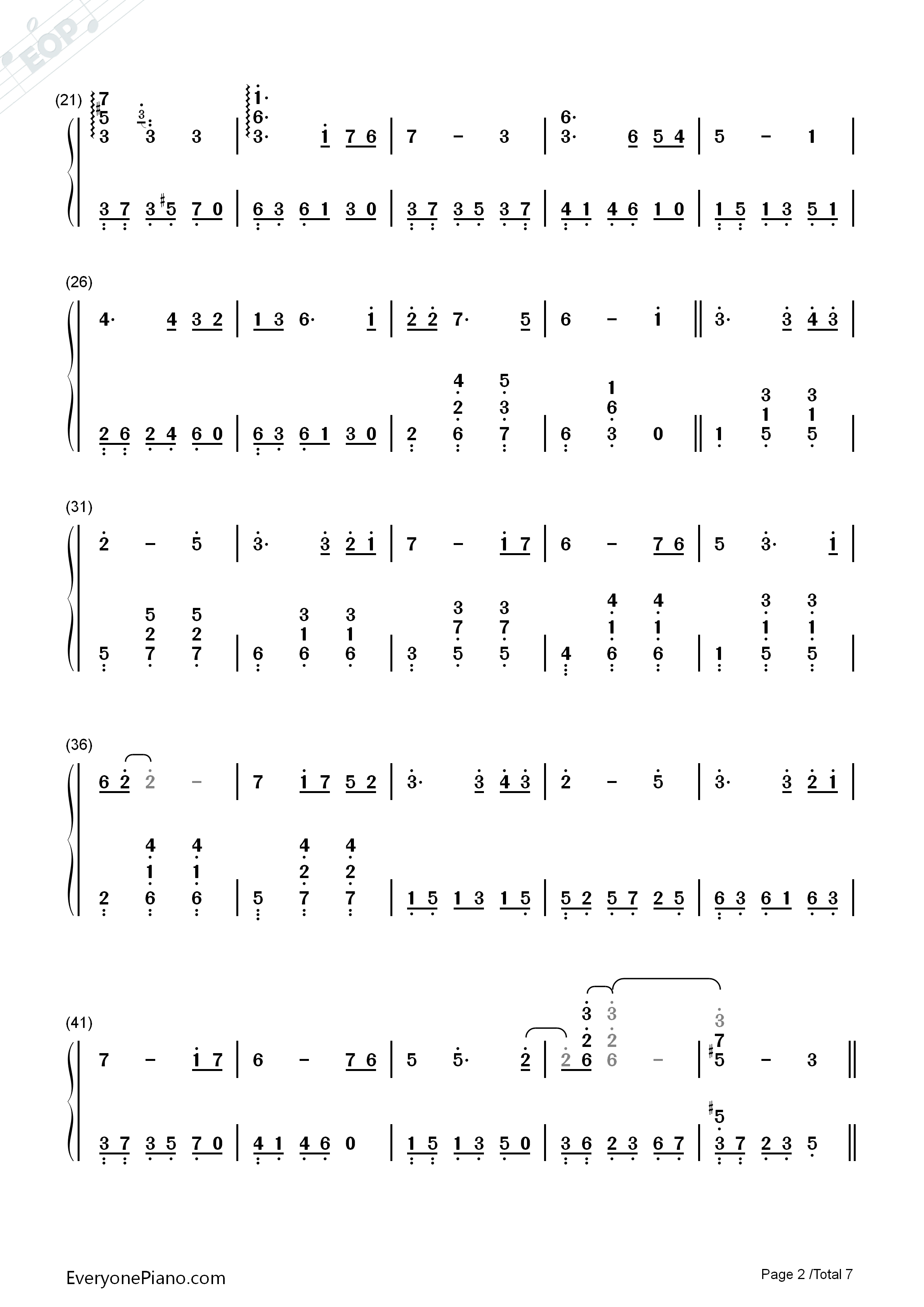 别了夏天钢琴简谱_手嶌葵演唱