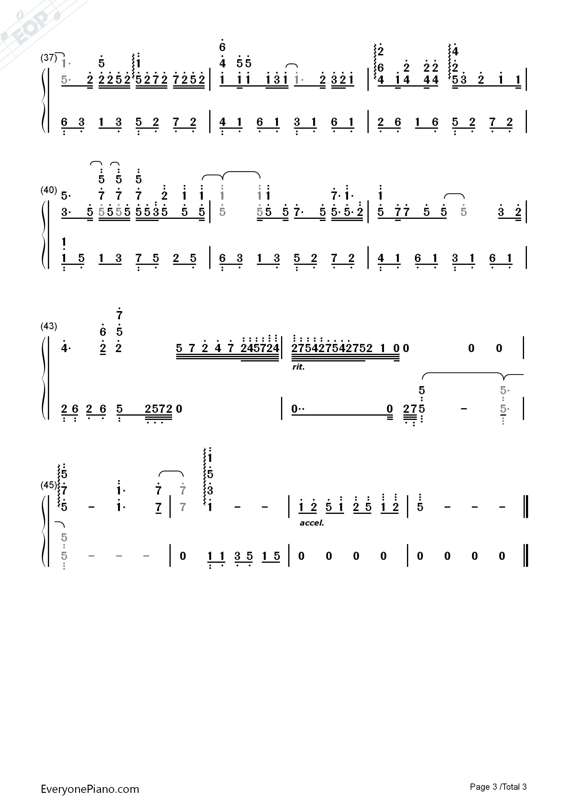 無くした日々にさよなら钢琴简谱_スネオヘアー演唱