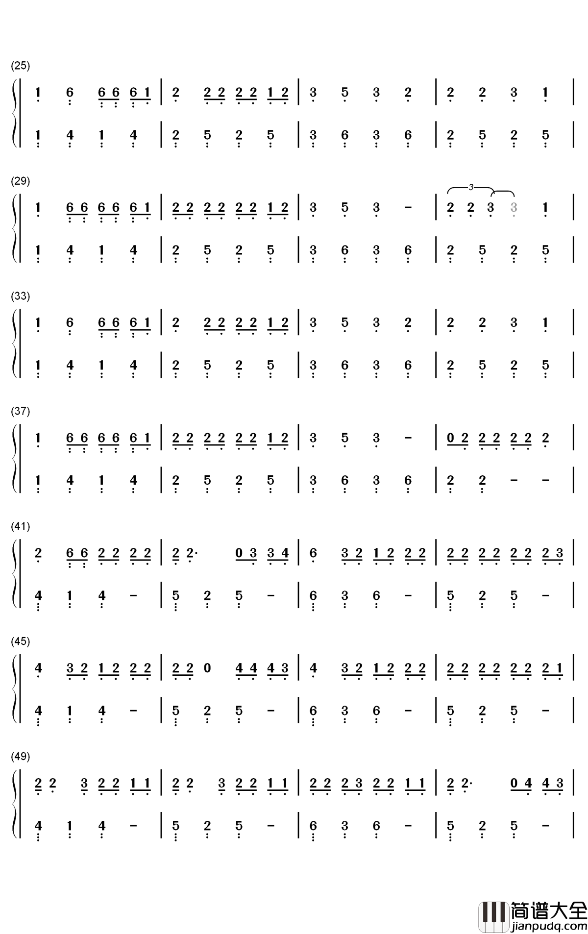 Caramelo钢琴简谱_数字双手_Ozuna