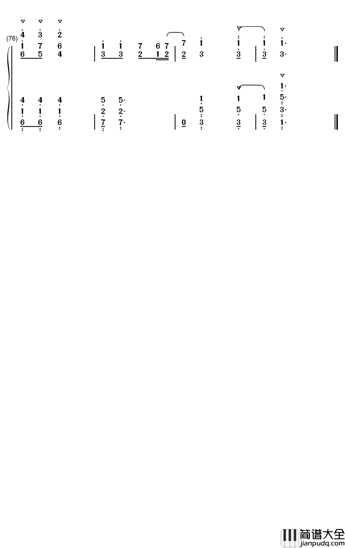 爱你钢琴简谱_数字双手_王心凌