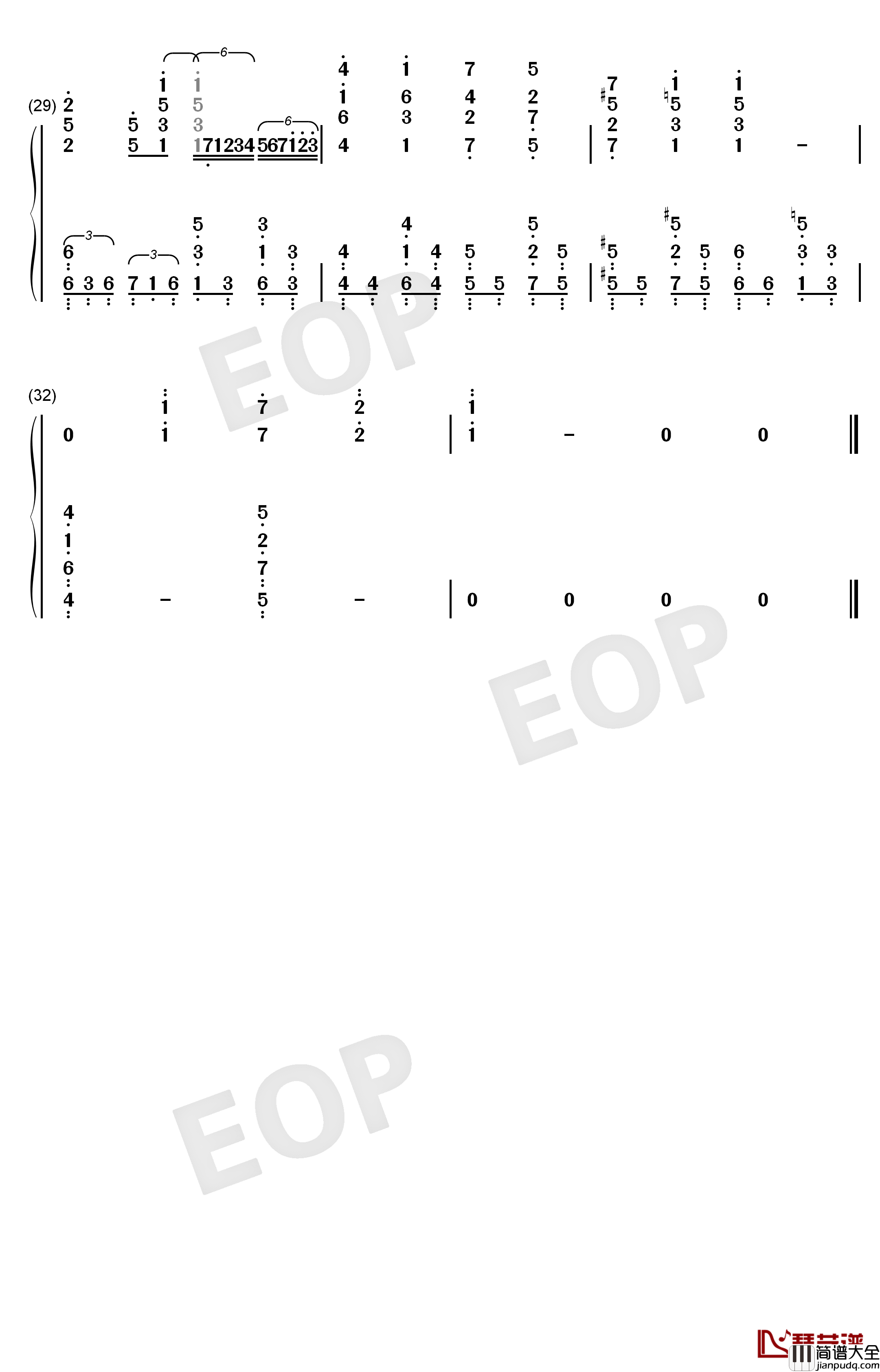 生きる钢琴简谱_数字双手_安野希世乃