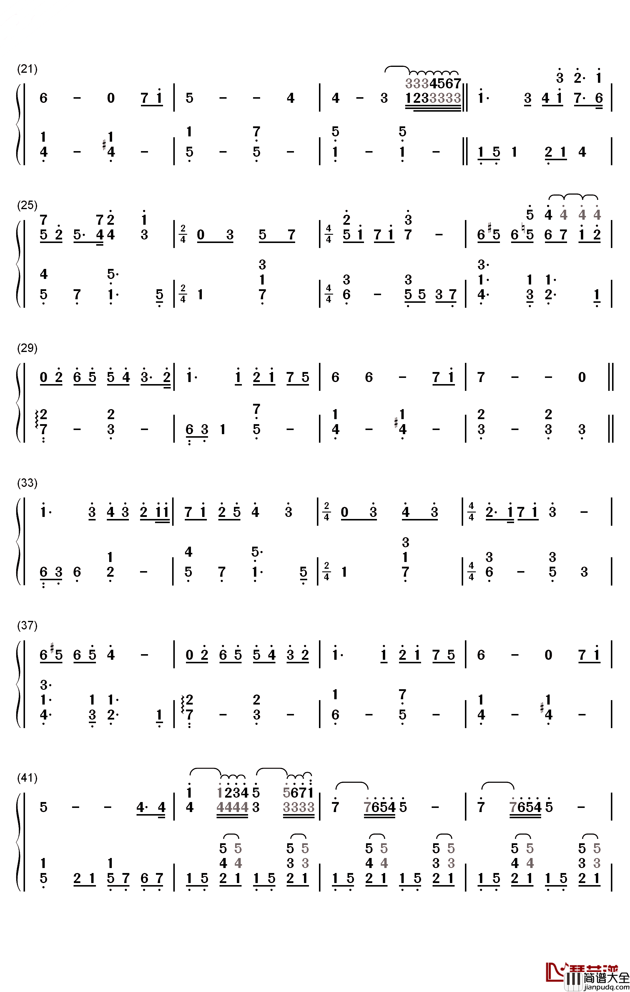 Cinema_Paradiso钢琴简谱_数字双手_Ennio_Morricone