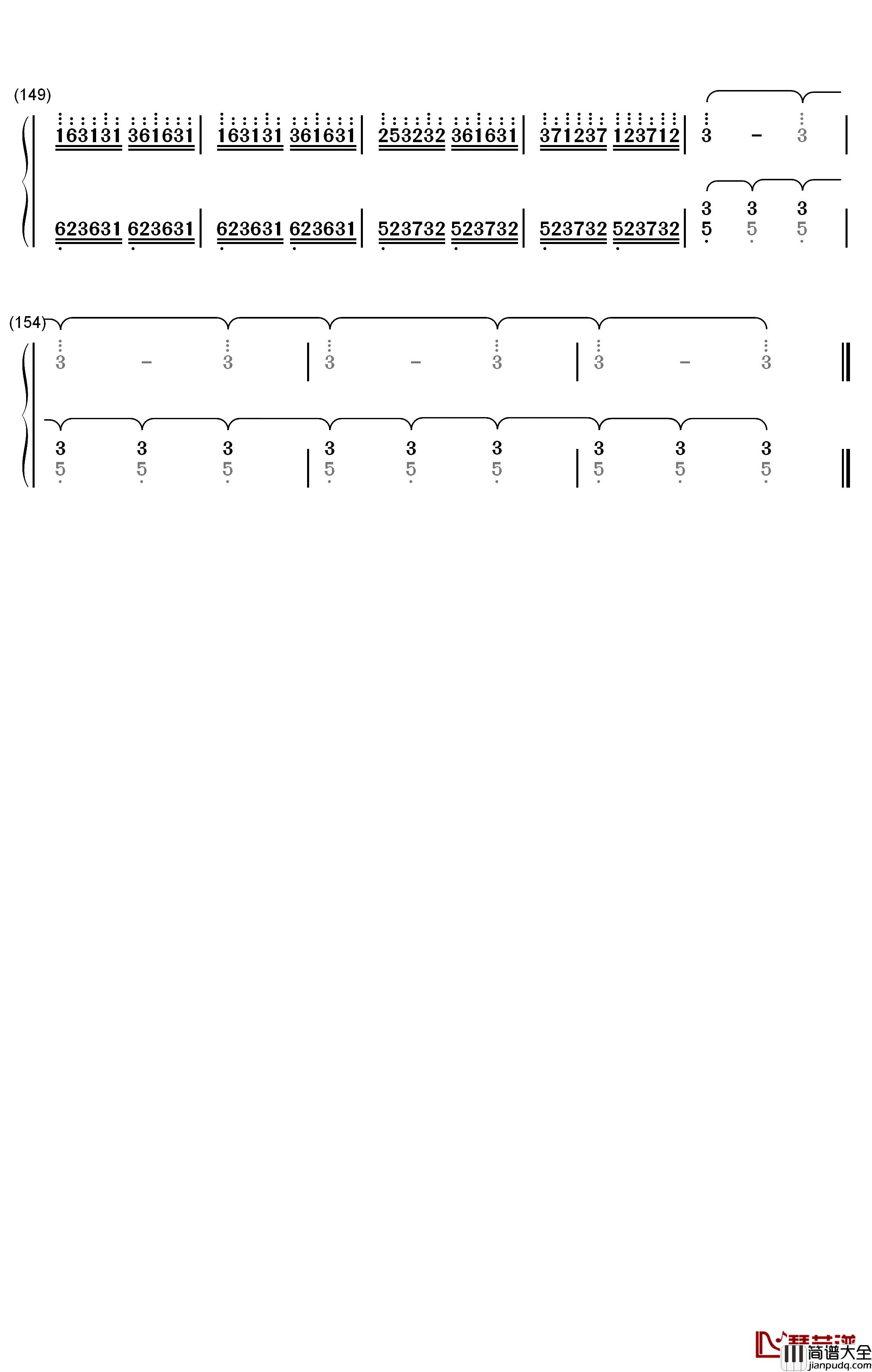 Day_One钢琴简谱_数字双手_Hans_Zimmer