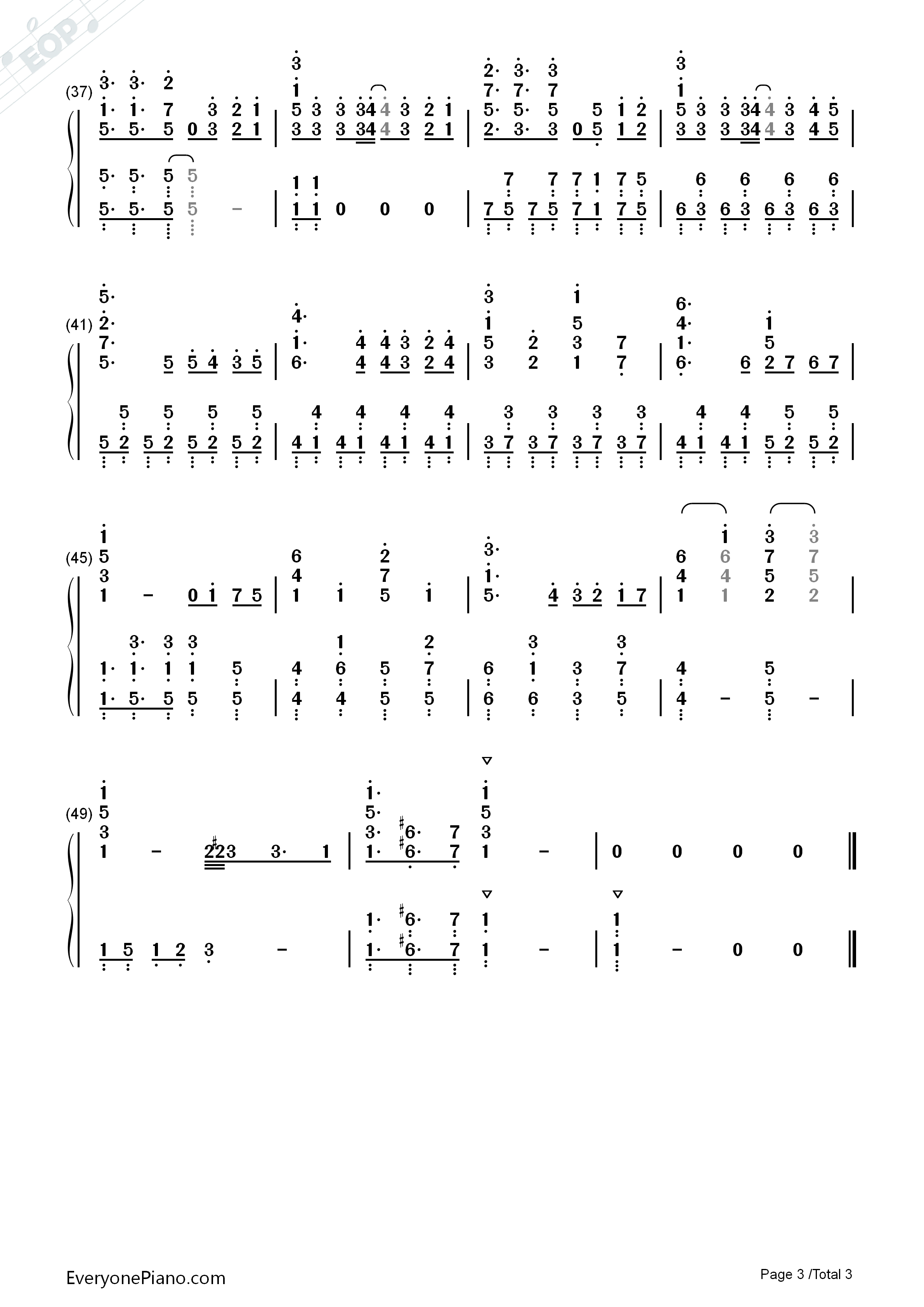 Adrenaline钢琴简谱_TrySail演唱