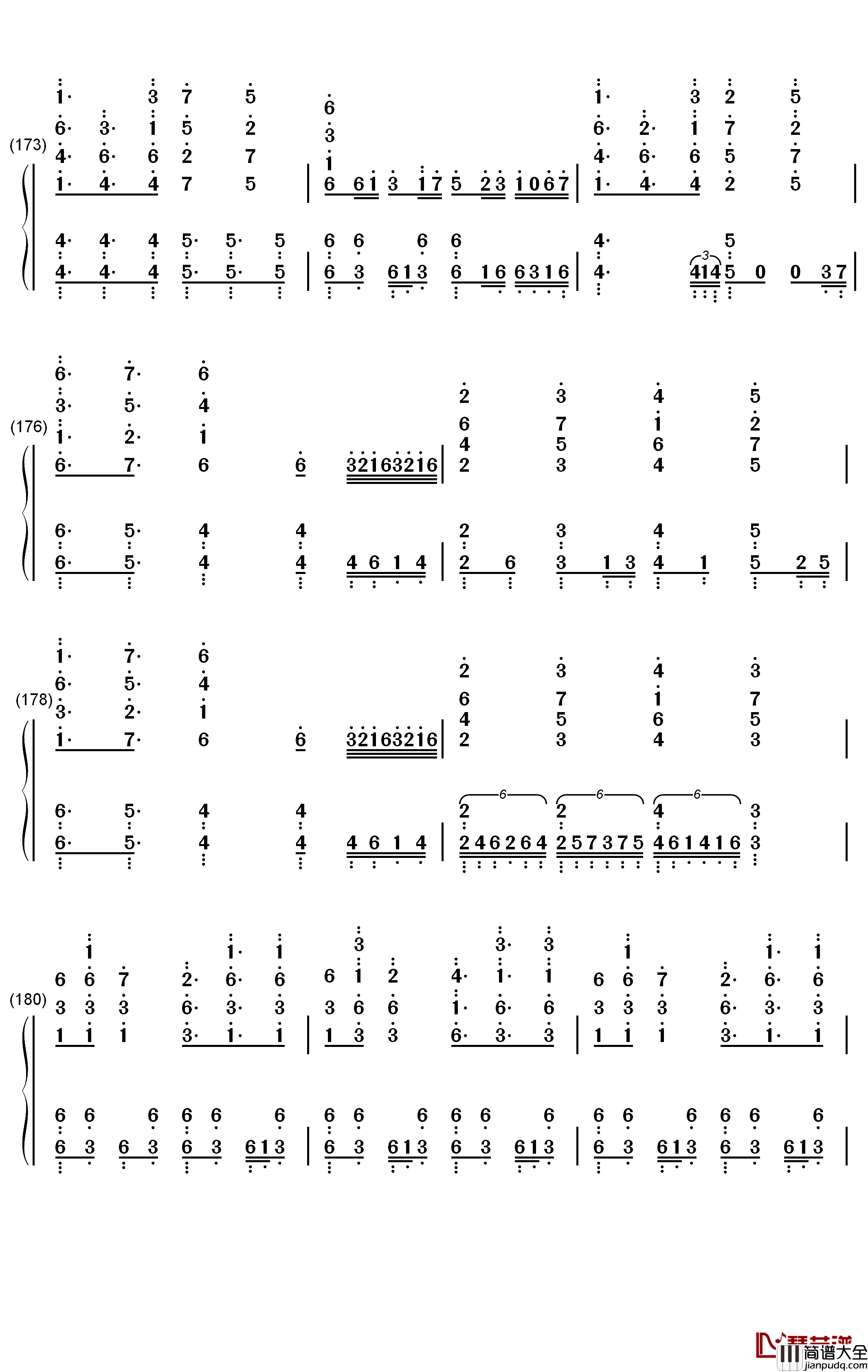 FIRE_BIRD钢琴简谱_数字双手_Roselia