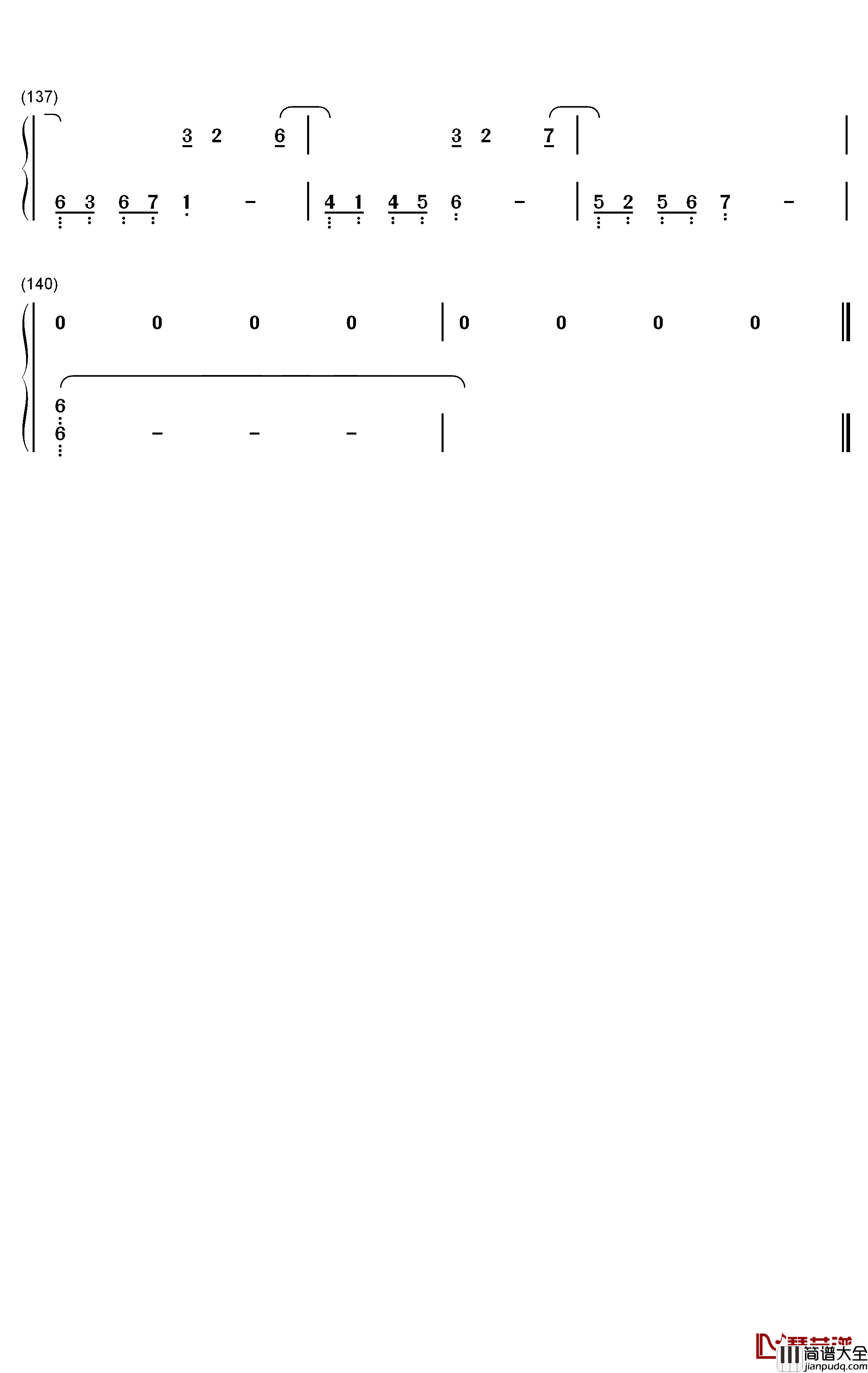 Asphyxia钢琴简谱_数字双手_逆时针向