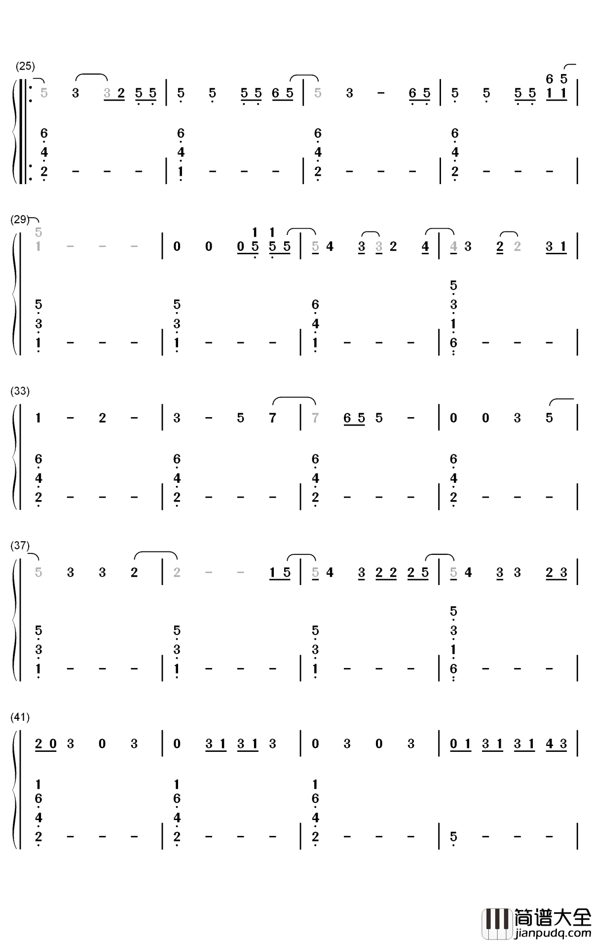 Do_It钢琴简谱_数字双手_Chloe_x_Halle