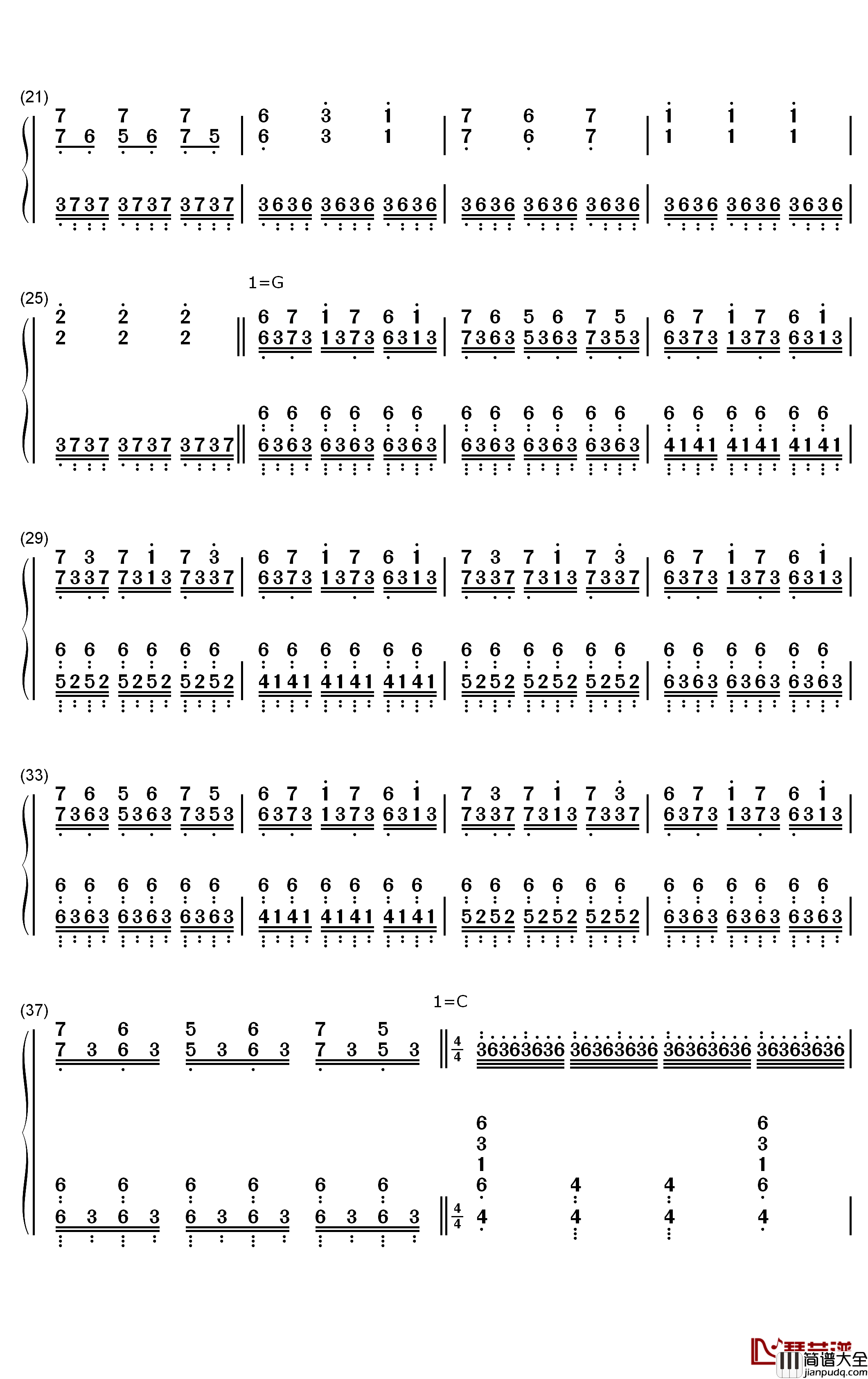 No_Time_for_Caution钢琴简谱_数字双手_Hans_Zimmer