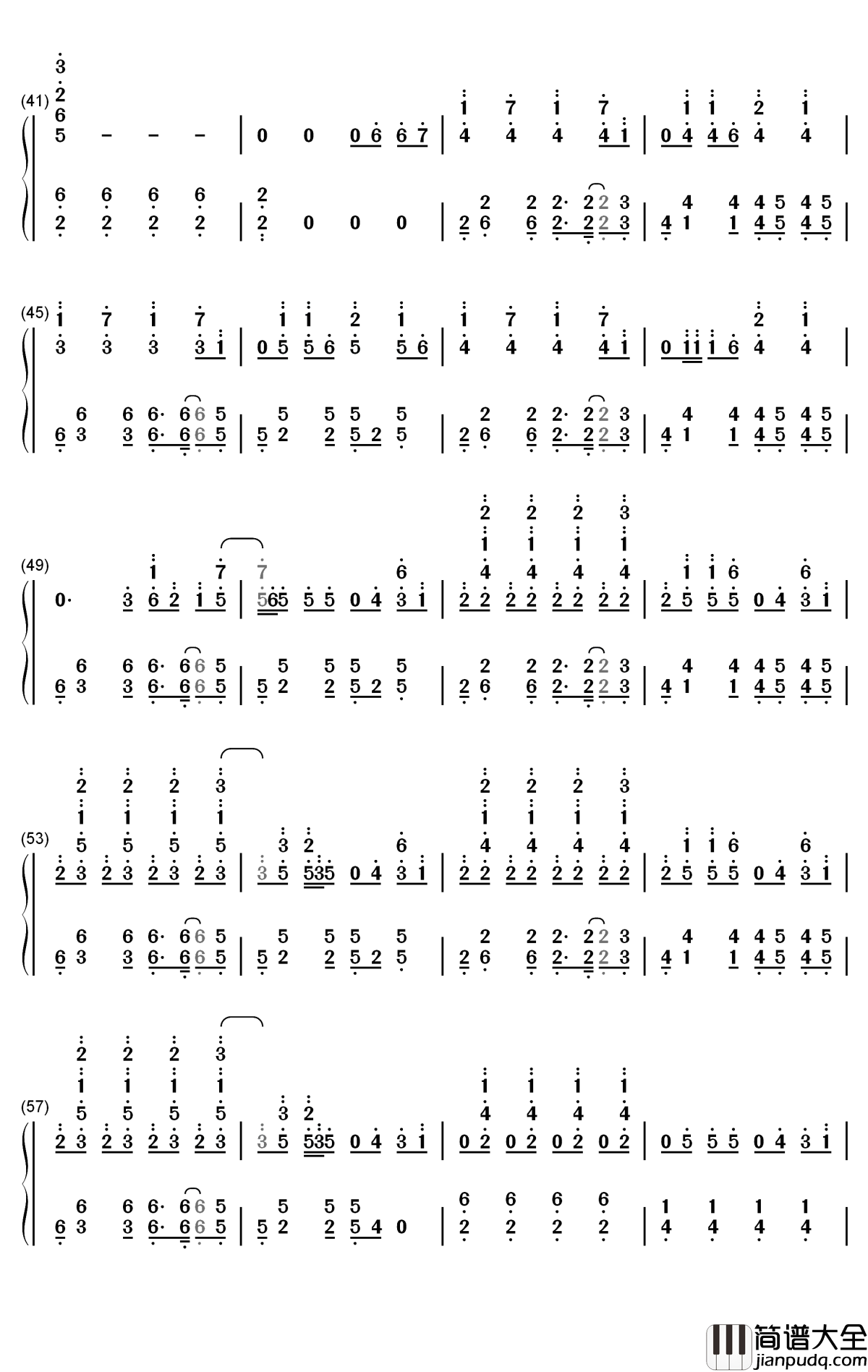 Tell_Me_Your_Wish_Genie钢琴简谱_数字双手_少女时代