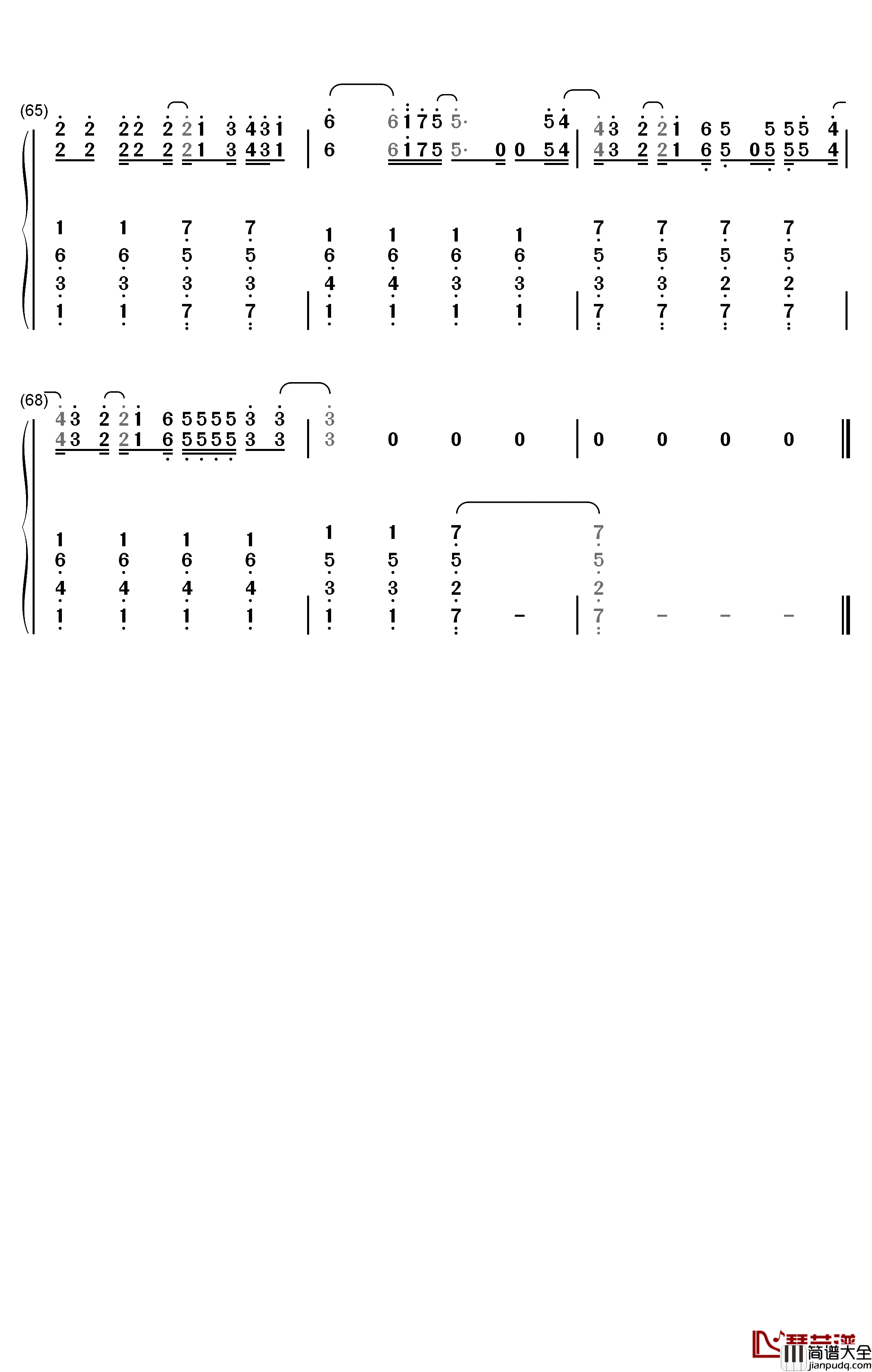 Graveyard钢琴简谱_数字双手_Halsey