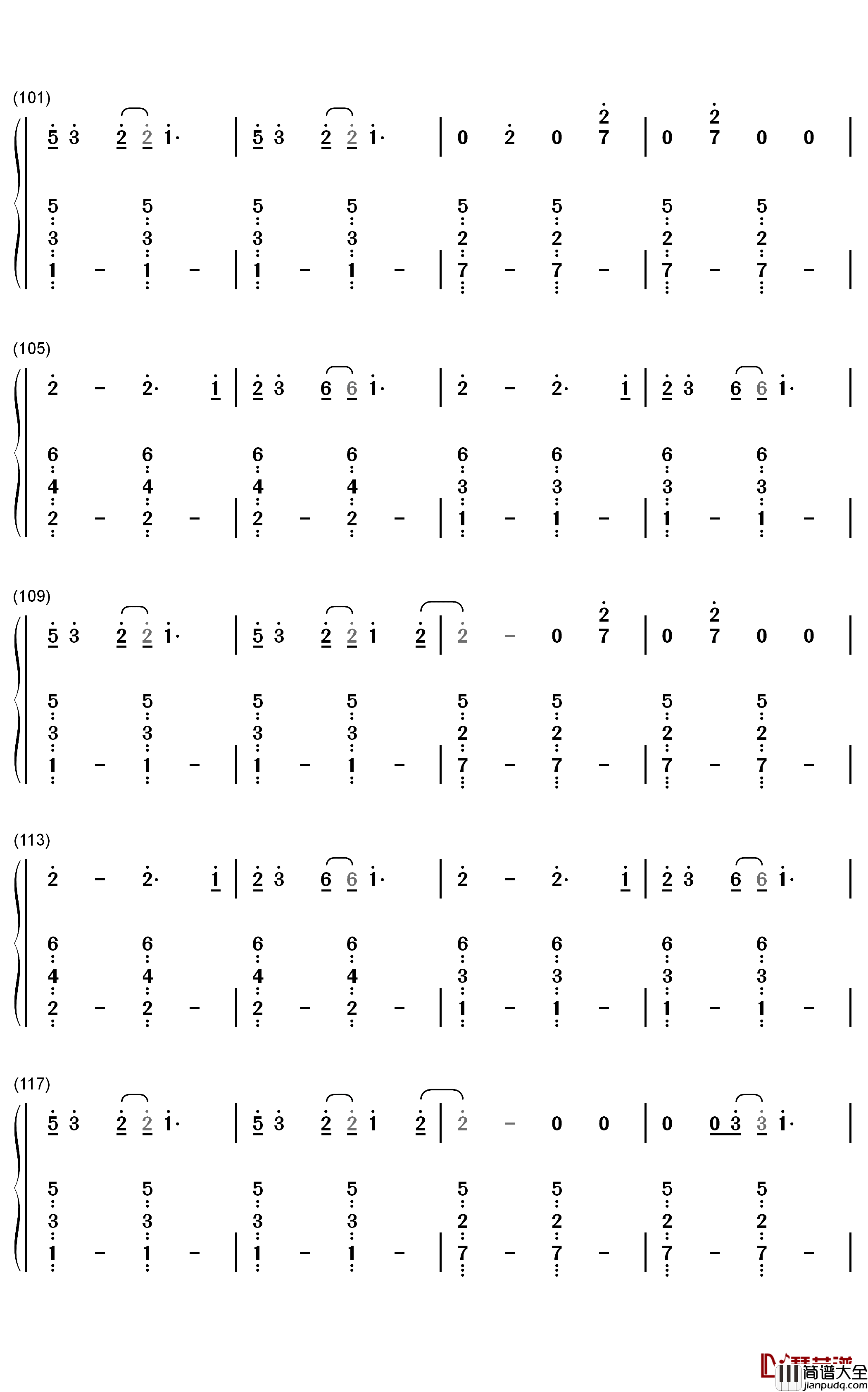 Blinding_Lights钢琴简谱_数字双手_The_Weeknd