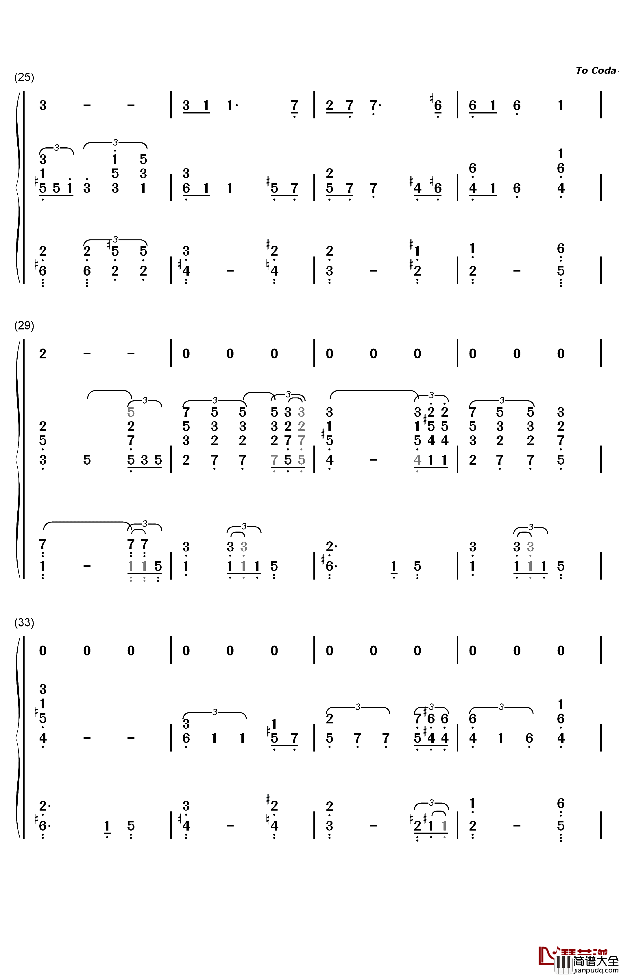 Christmas_Time_Is_Here钢琴简谱_数字双手_Vince_Guaraldi