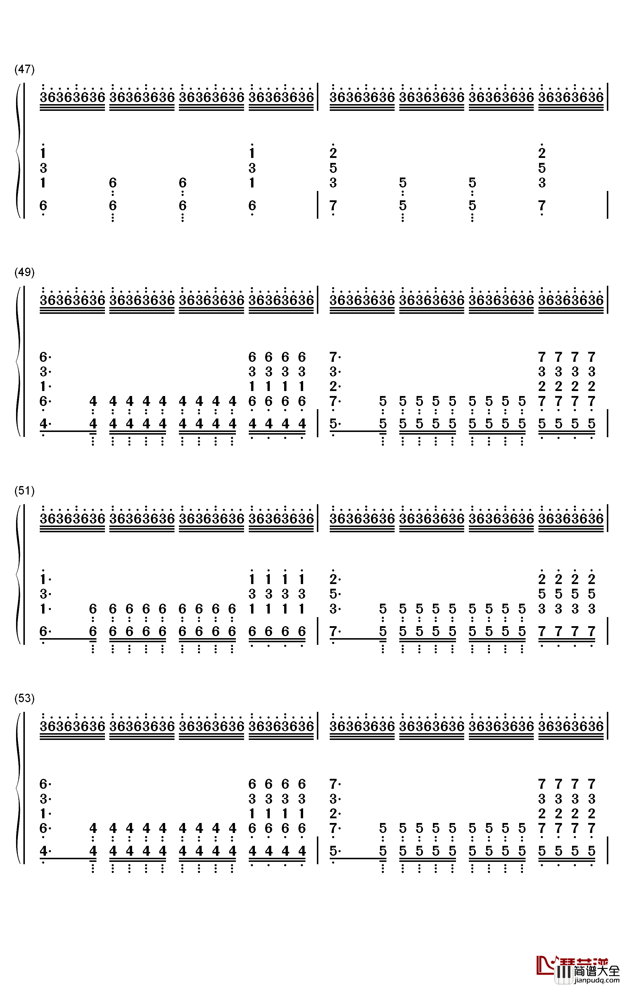 No_Time_for_Caution钢琴简谱_数字双手_Hans_Zimmer