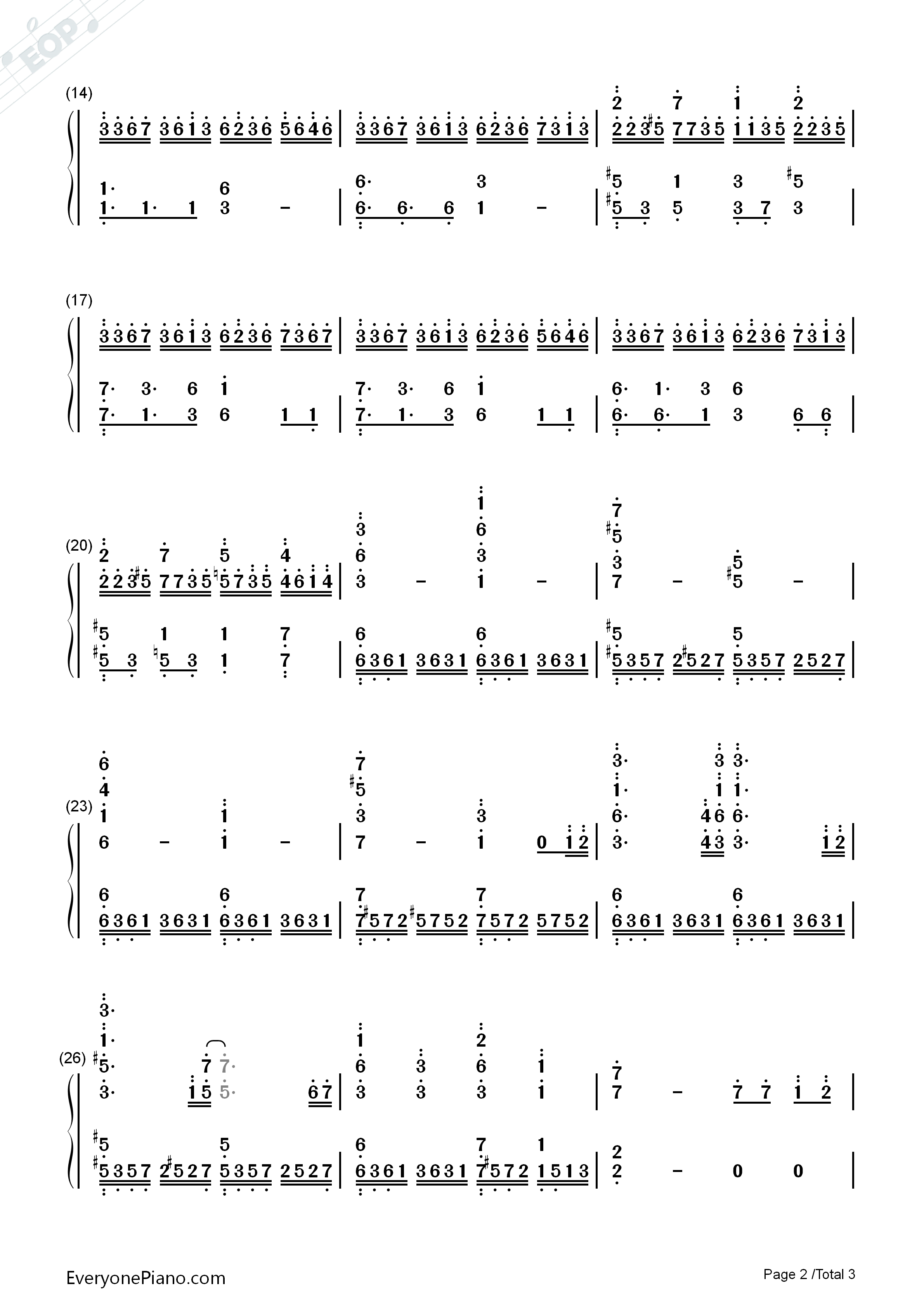 唯心論钢琴简谱_巡音ルカ演唱