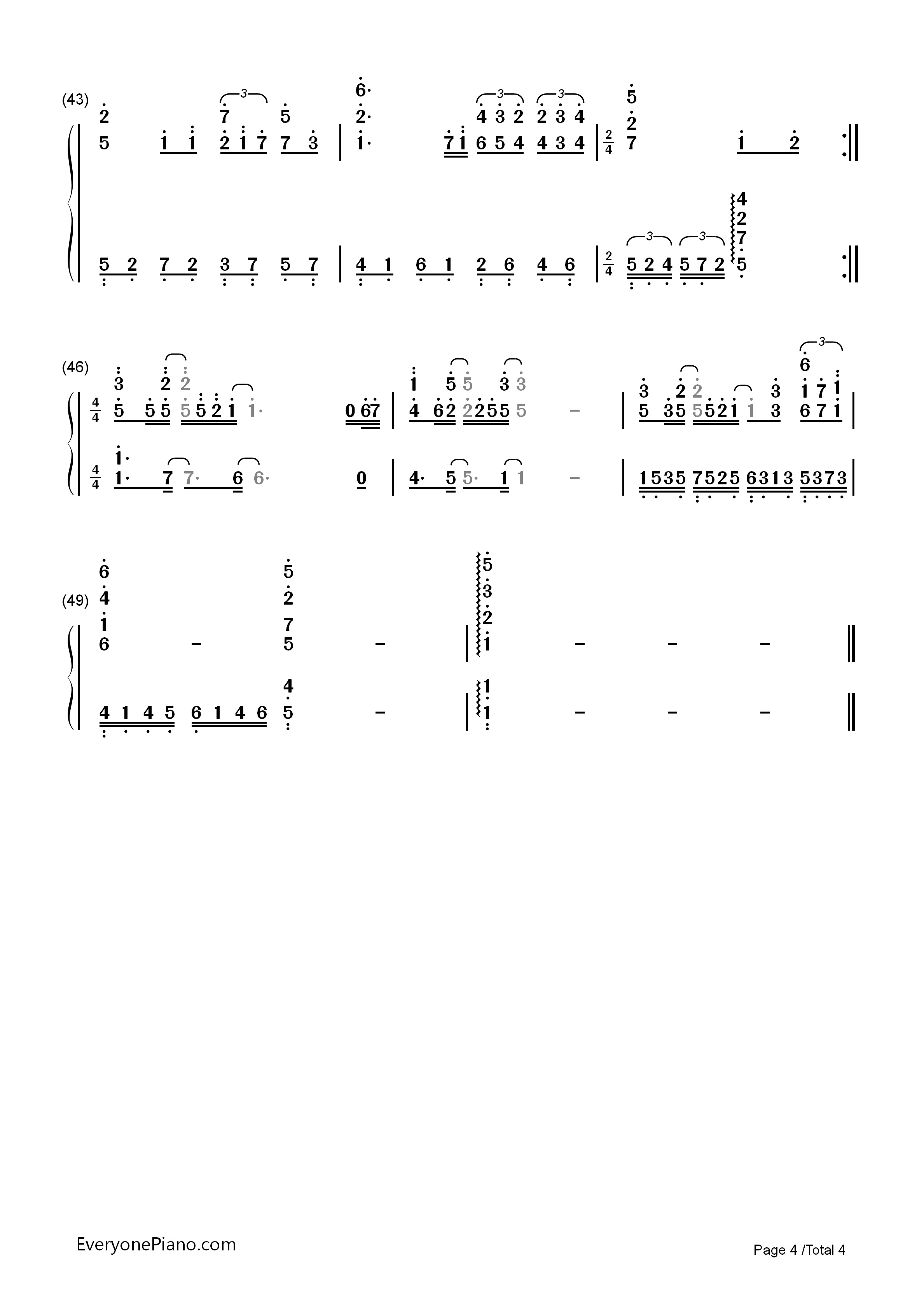 红豆钢琴简谱_王菲演唱