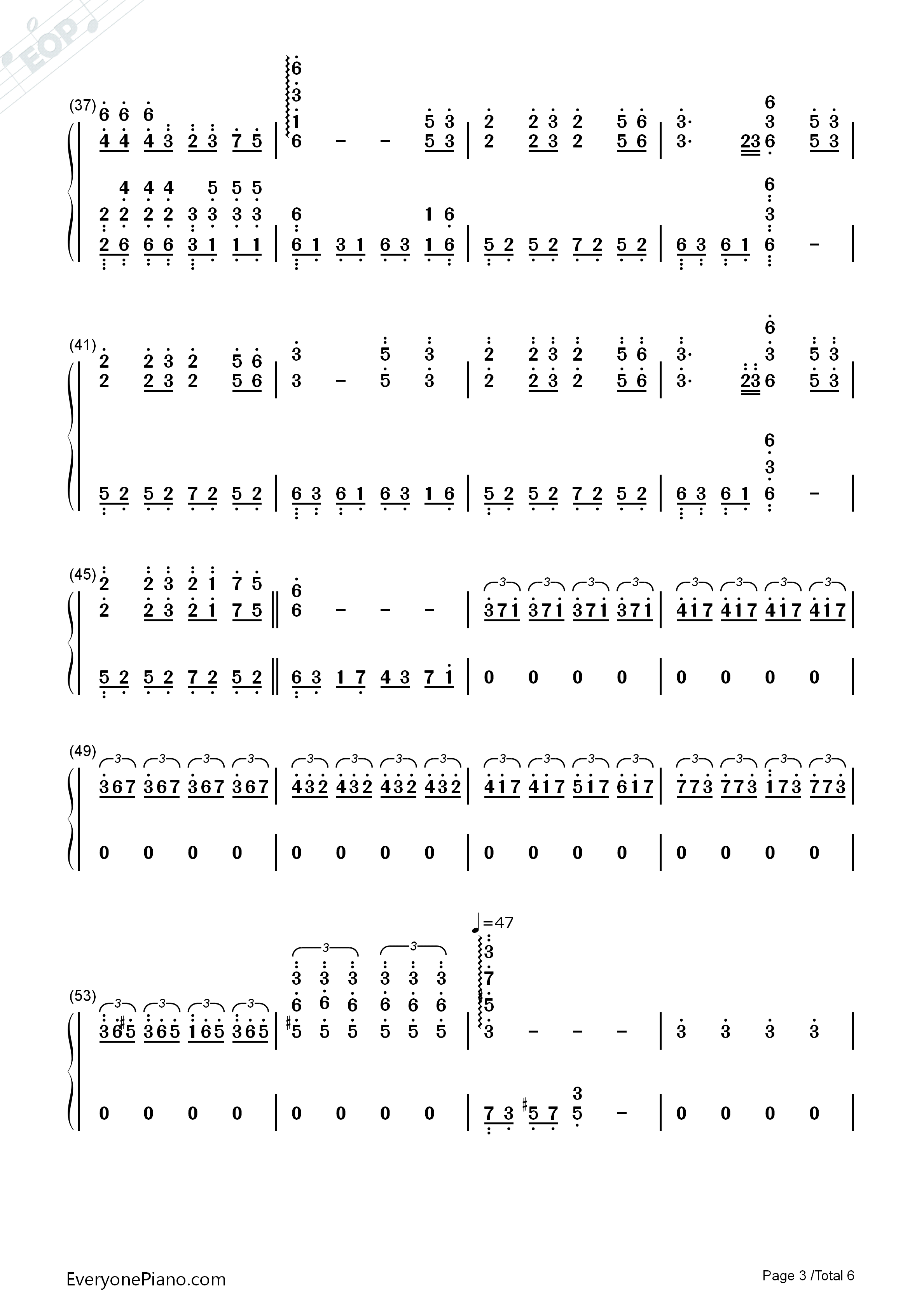 风之谷钢琴简谱_未知演唱