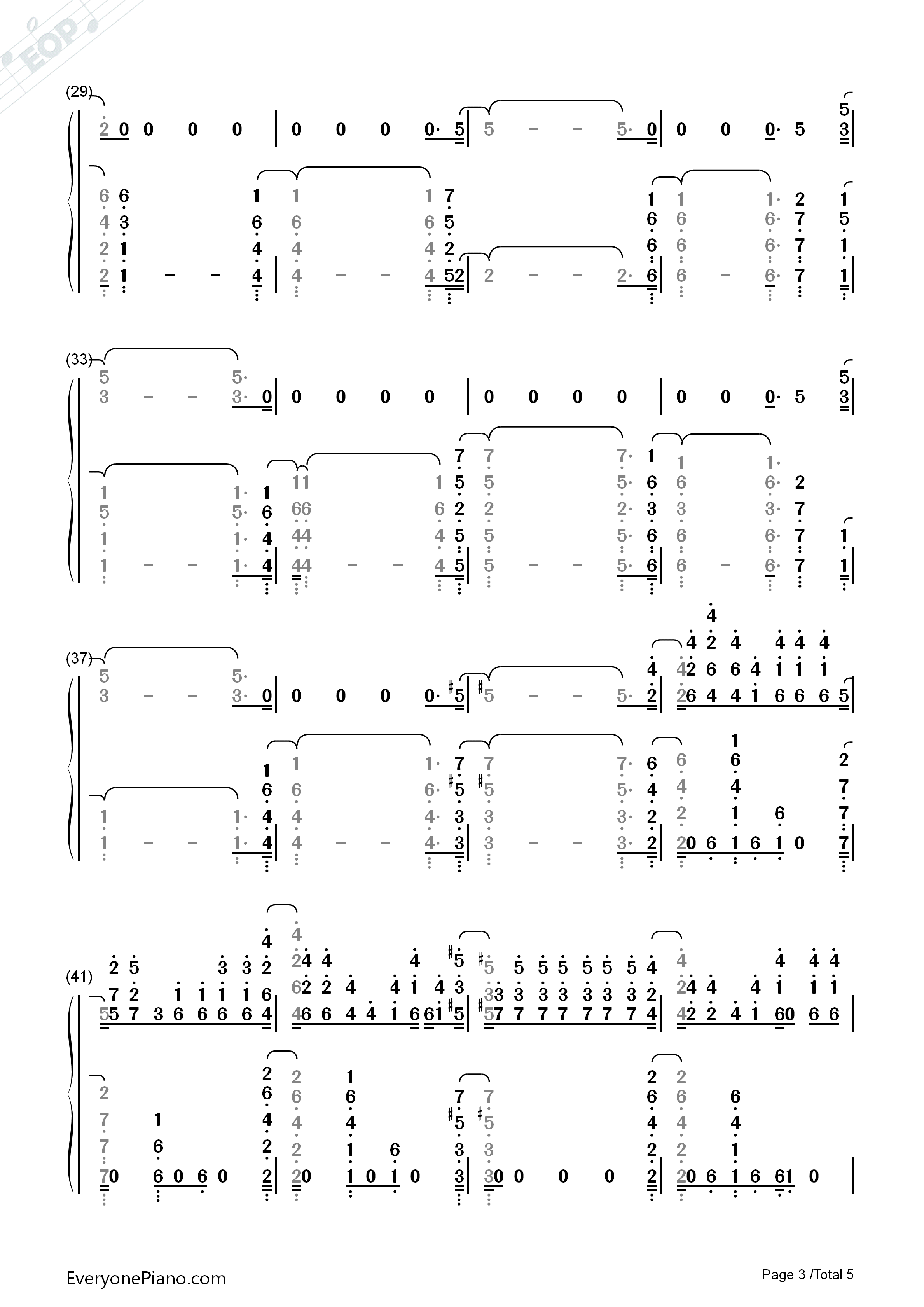 HIM钢琴简谱_Sam_Smith演唱