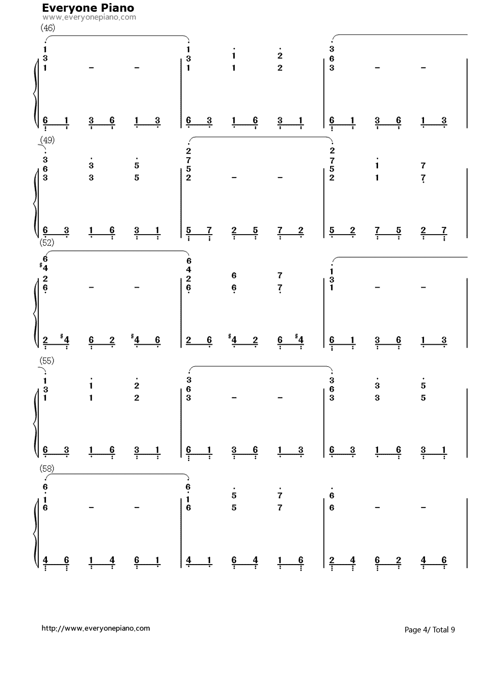 上古卷轴5：天际主题曲钢琴简谱_Jeremy_Soule演唱