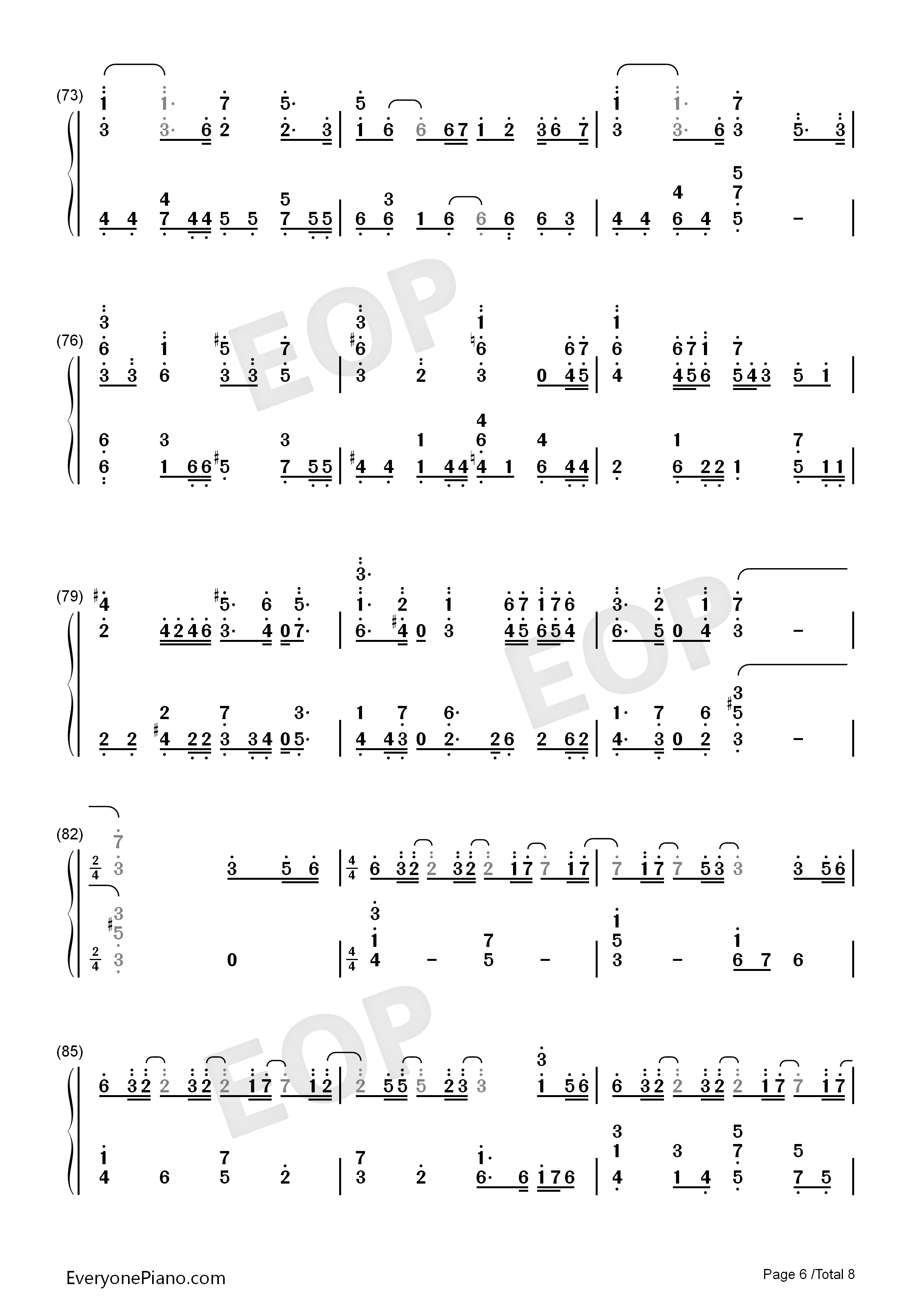 SAKURA钢琴简谱_生物股长演唱