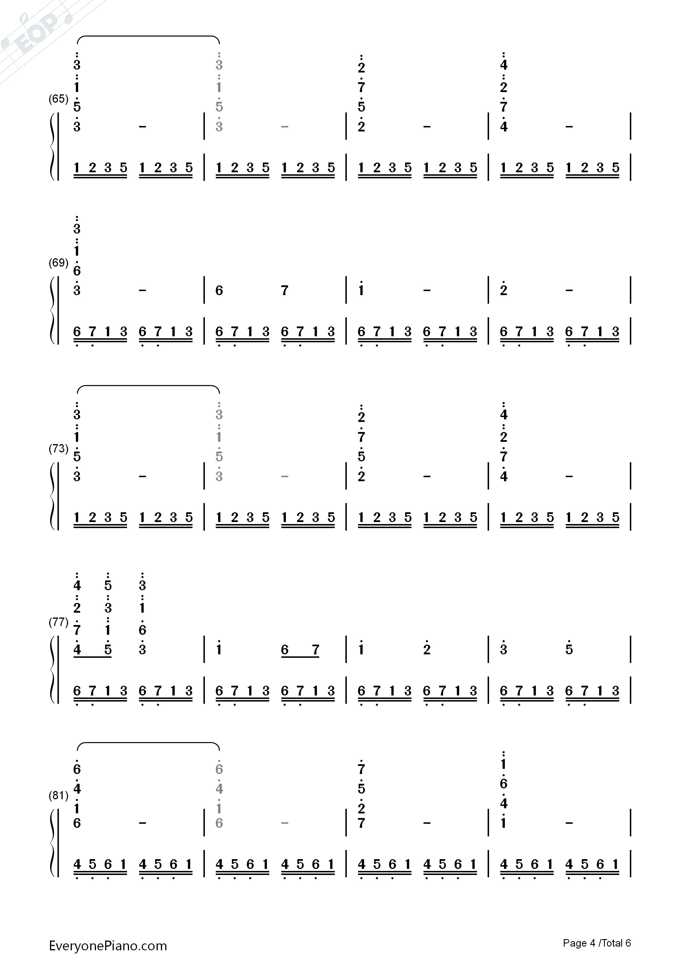 Prelude钢琴简谱_植松伸夫演唱