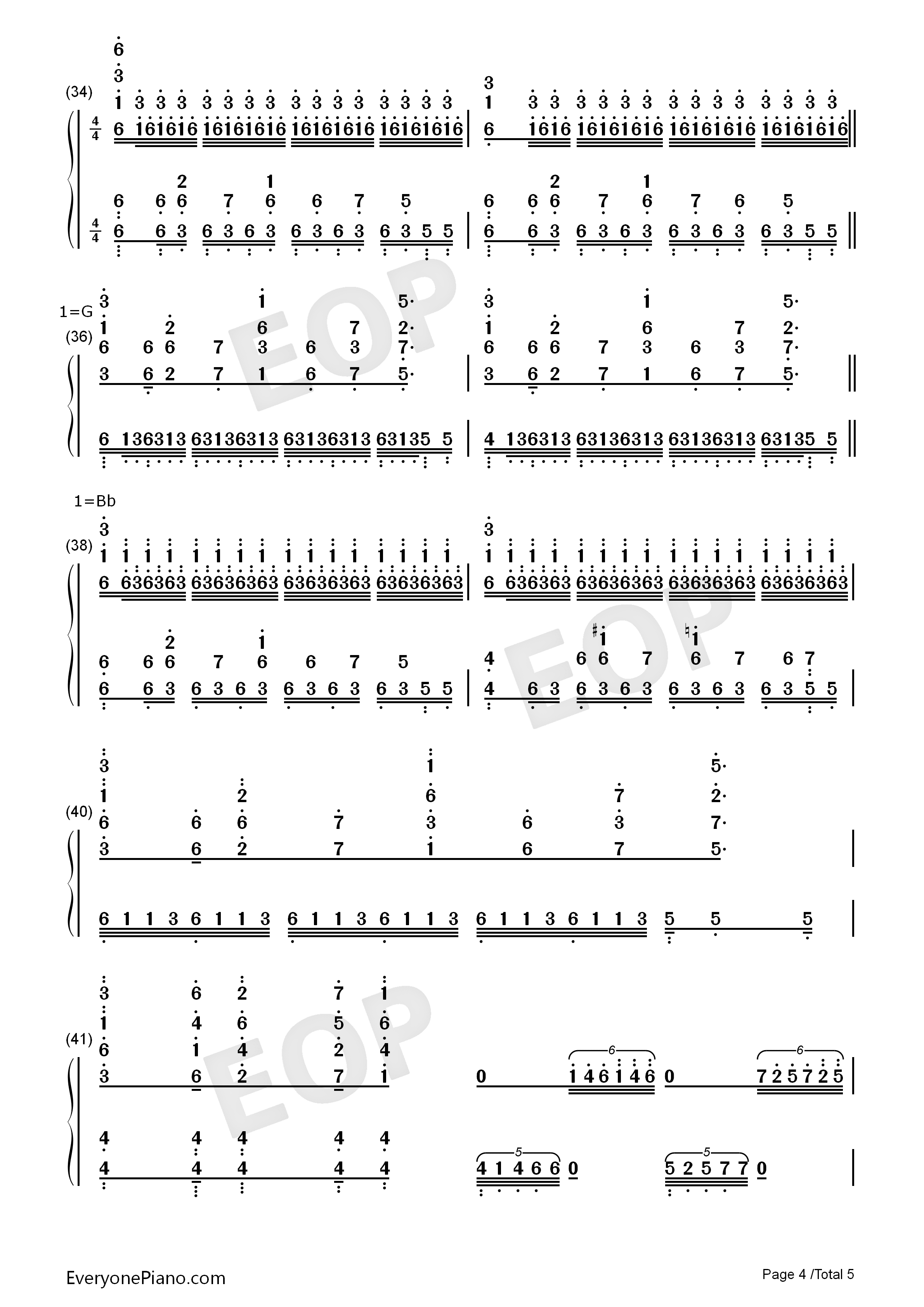 红莲之弓矢钢琴简谱_Linked_Horizon演唱