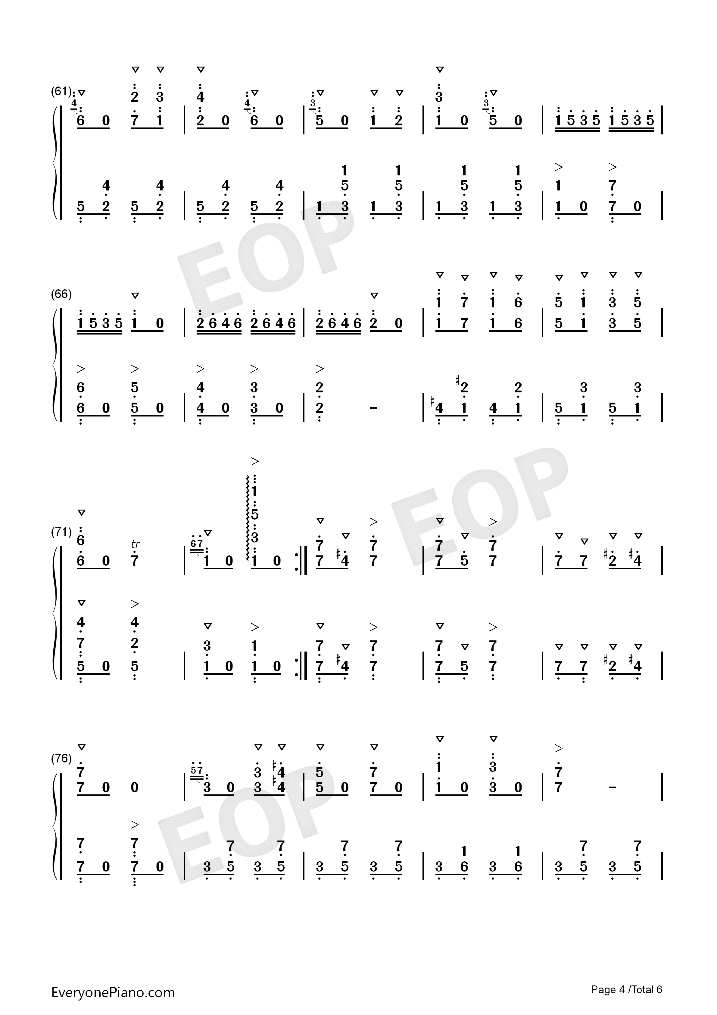 邮递马车钢琴简谱_冈本敦郎演唱