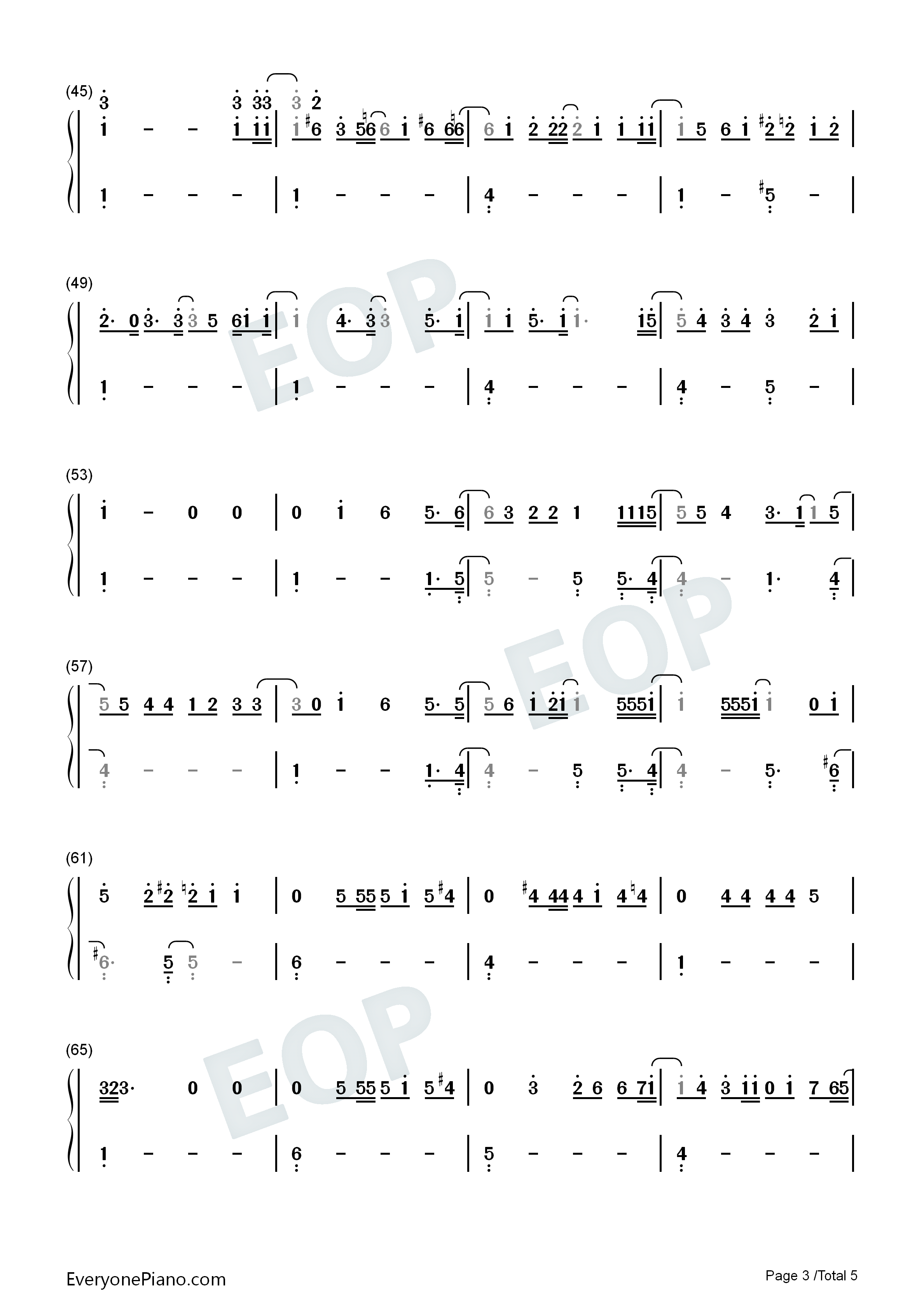 世界はあなたに笑いかけている钢琴简谱_Little_Glee_Monster演唱