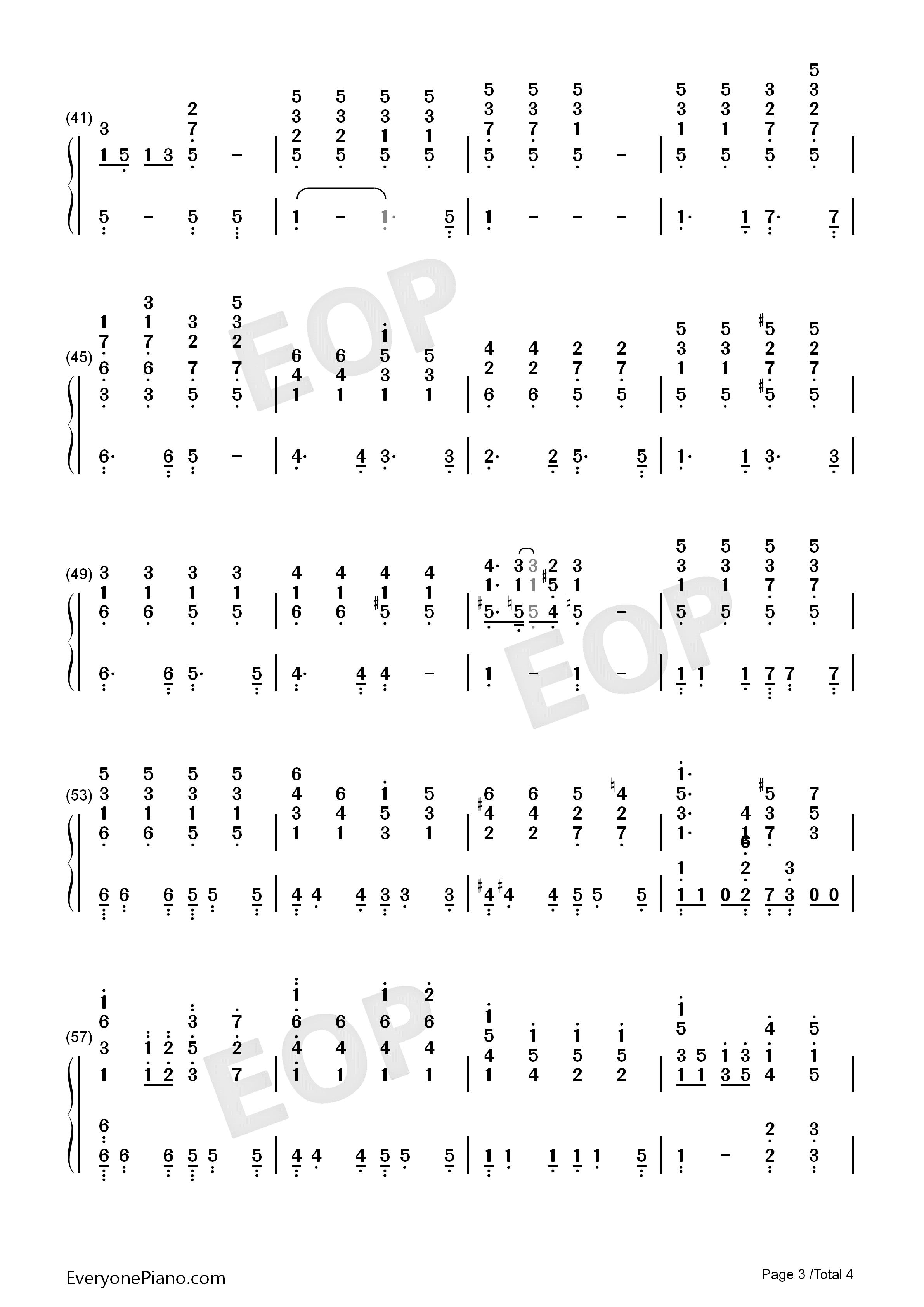 光へ钢琴简谱_フランシュシュ演唱