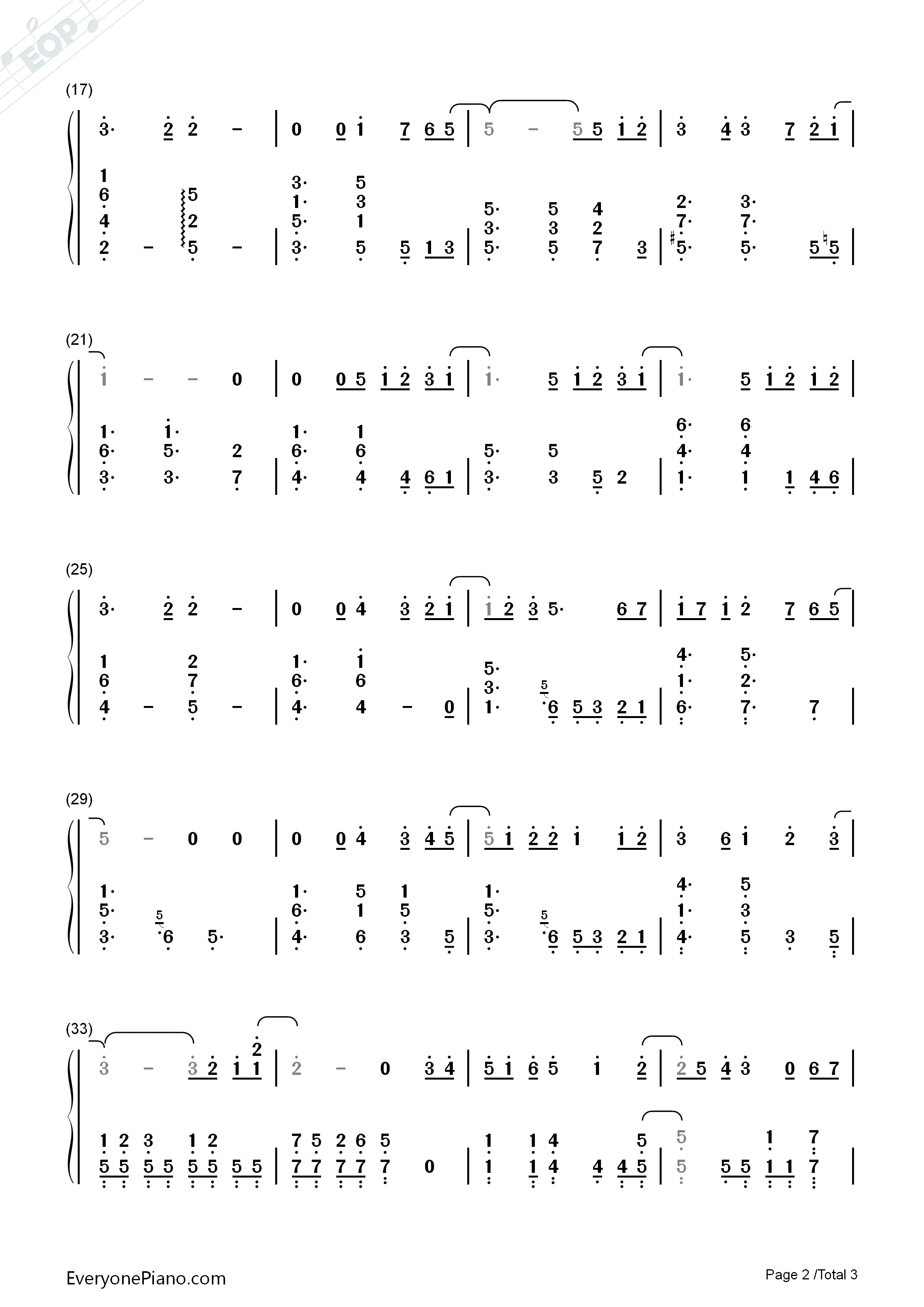 风の声を聴きながら钢琴简谱_三月的Phantasia演唱