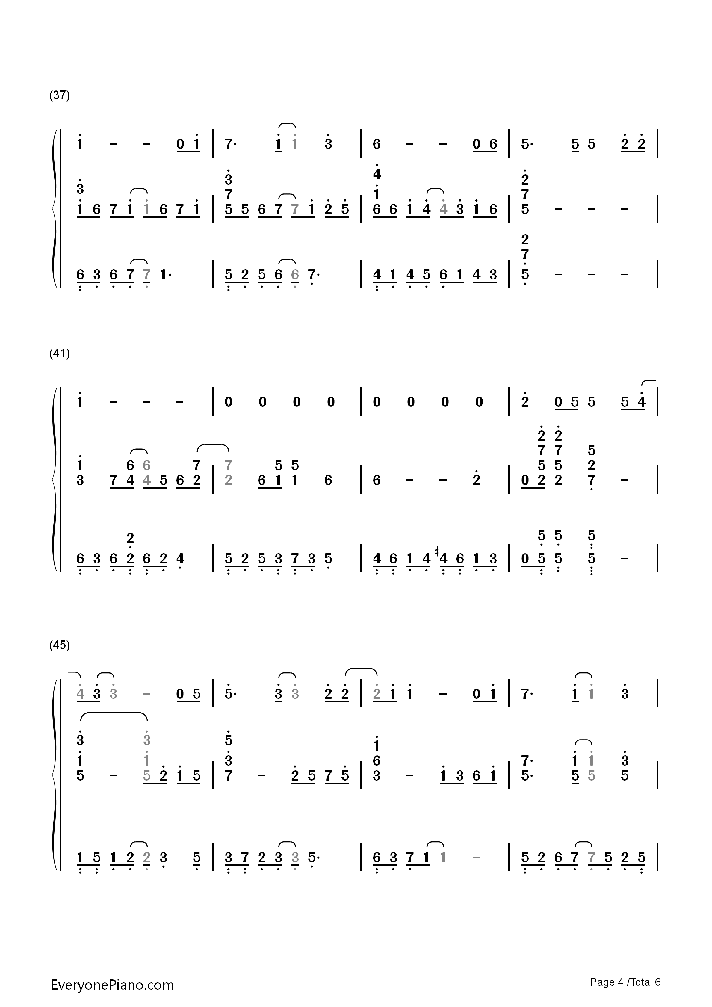 氧气钢琴简谱_范晓萱演唱