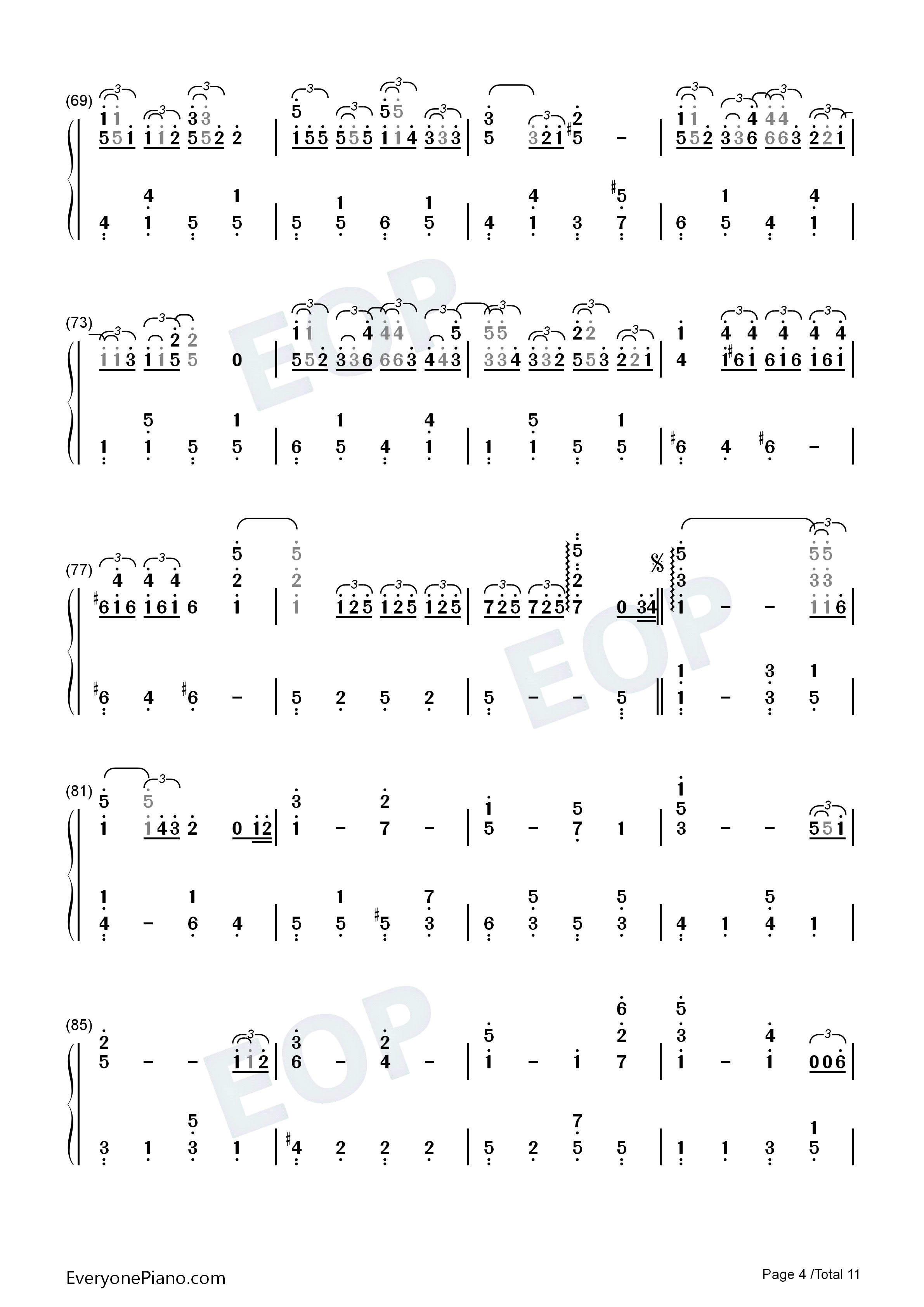 スパークル钢琴简谱_RADWIMPS演唱