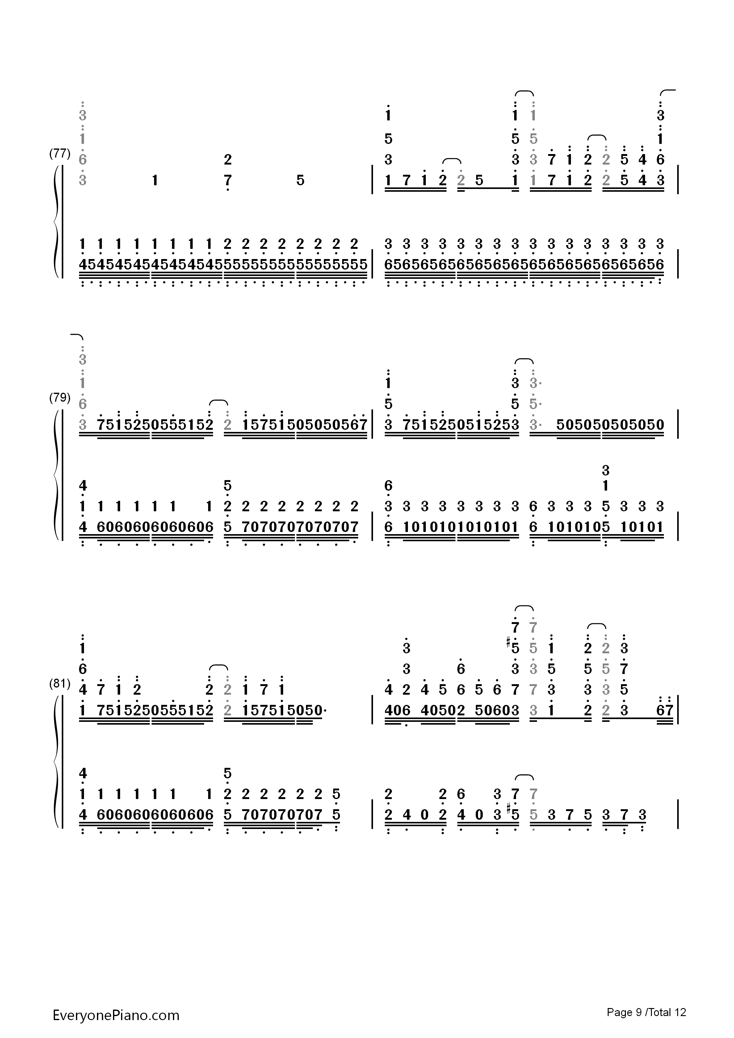 光るなら钢琴简谱_Goose_house演唱