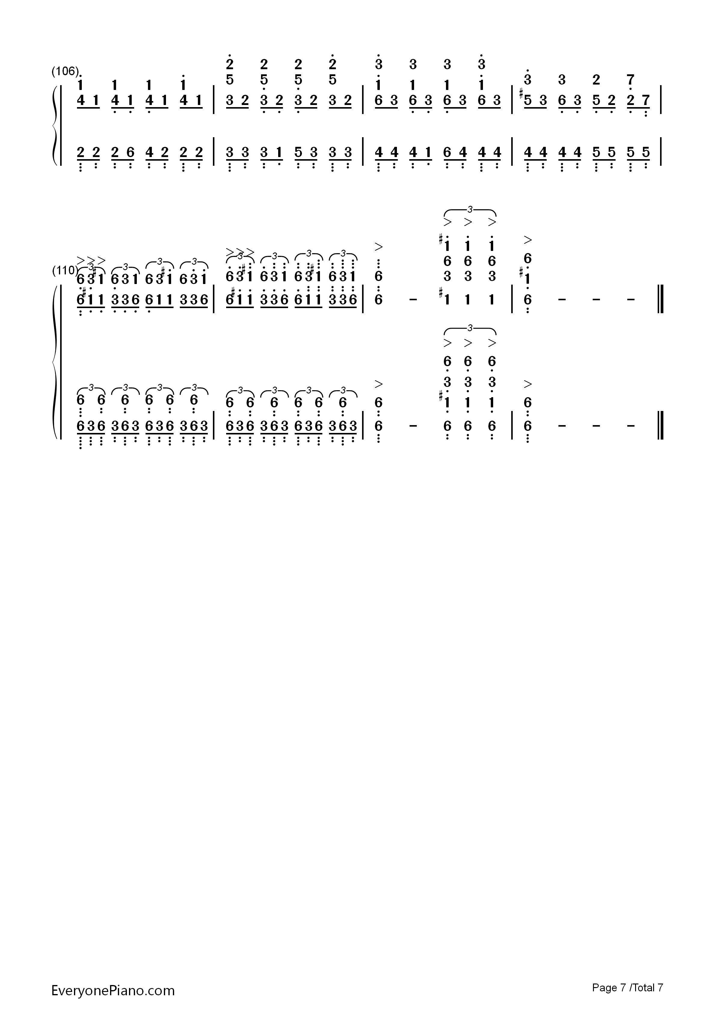 COLORS钢琴简谱_FLOW演唱